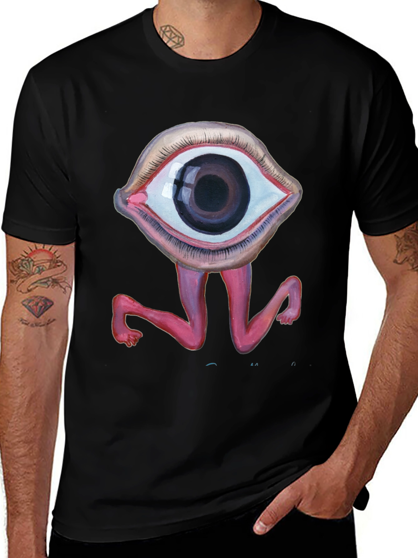 Eye with Legs Graphic Tee