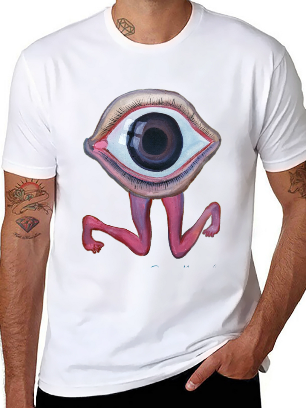 Eye with Legs Graphic Tee