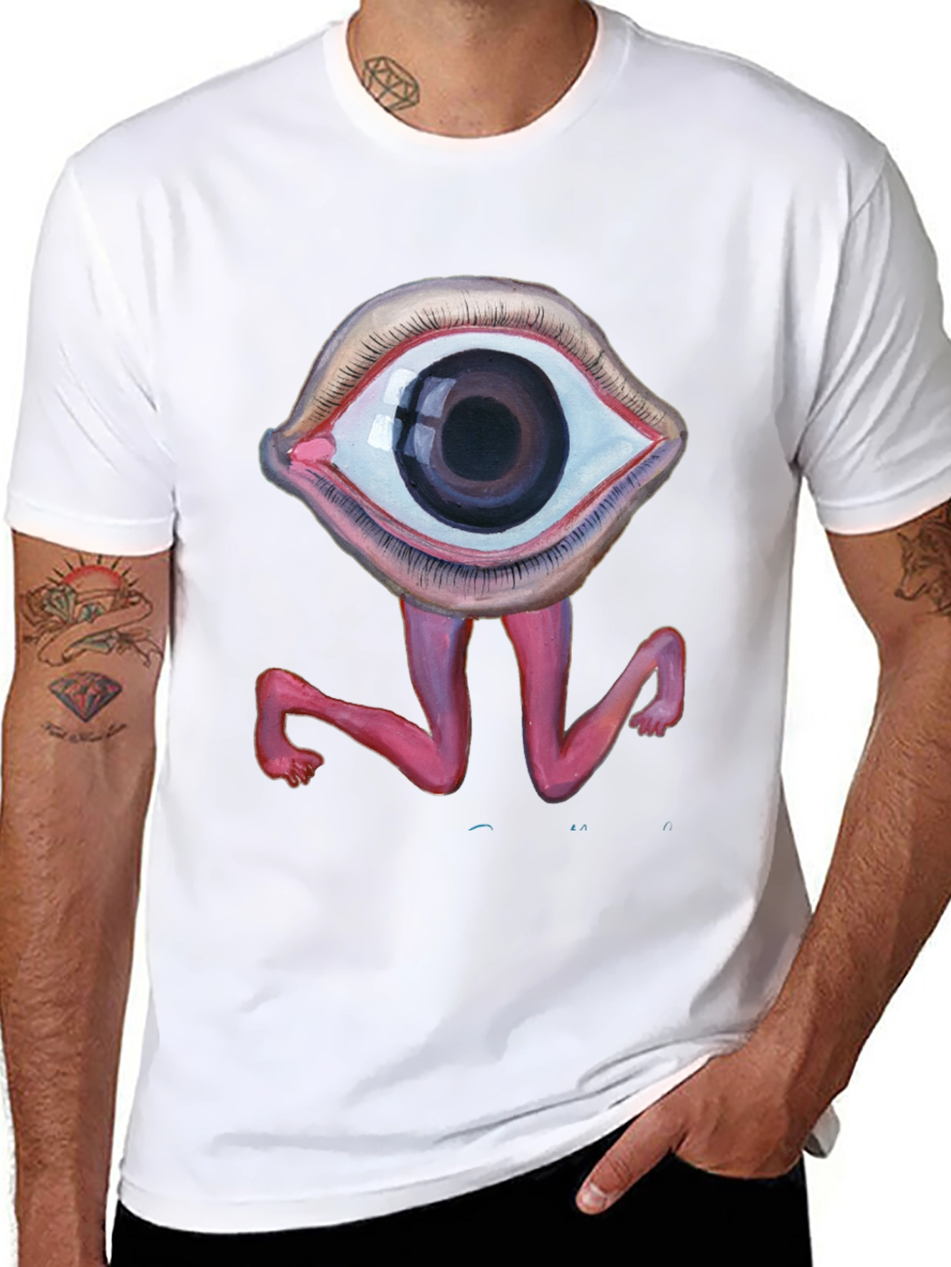 Eye with Legs Graphic Tee