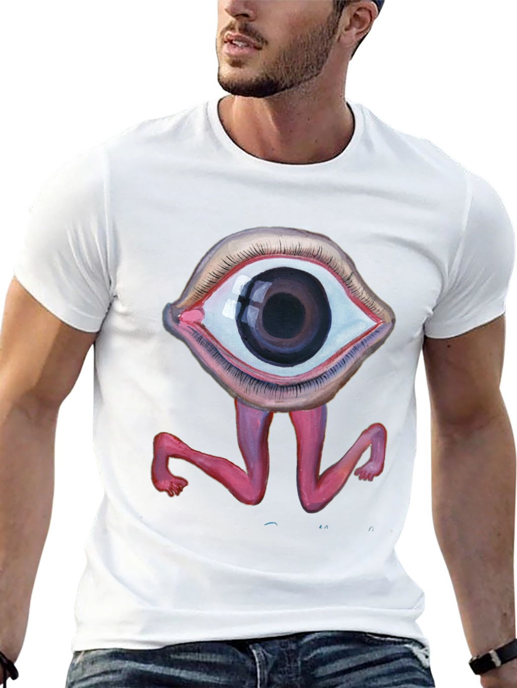 Eye with Legs Graphic Tee