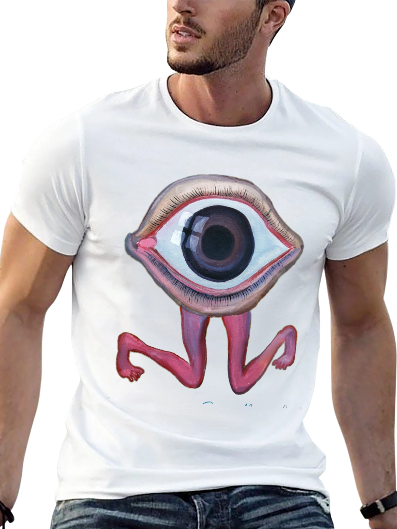 Eye with Legs Graphic Tee