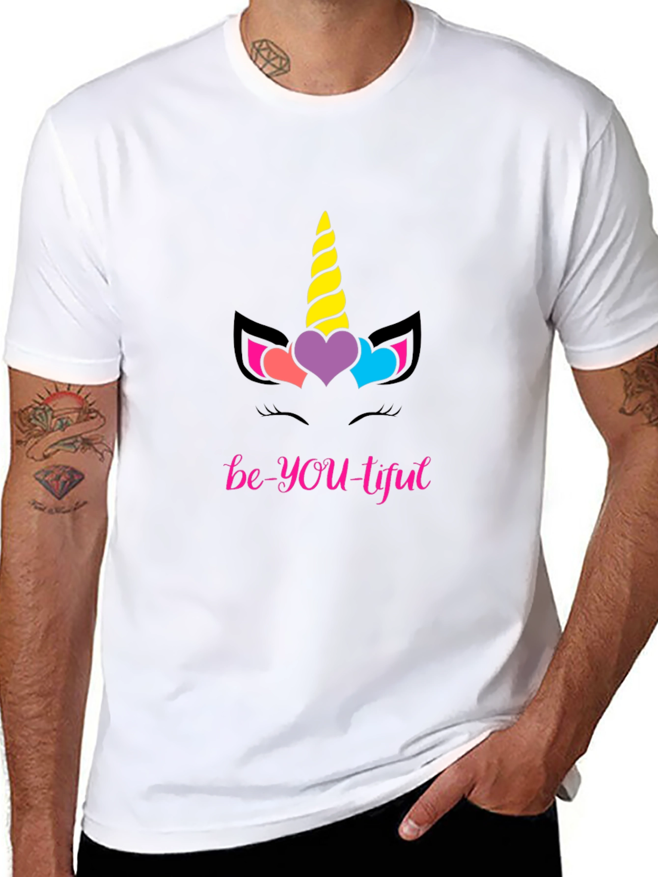 Be-YOU-tiful Unicorn Graphic Tee