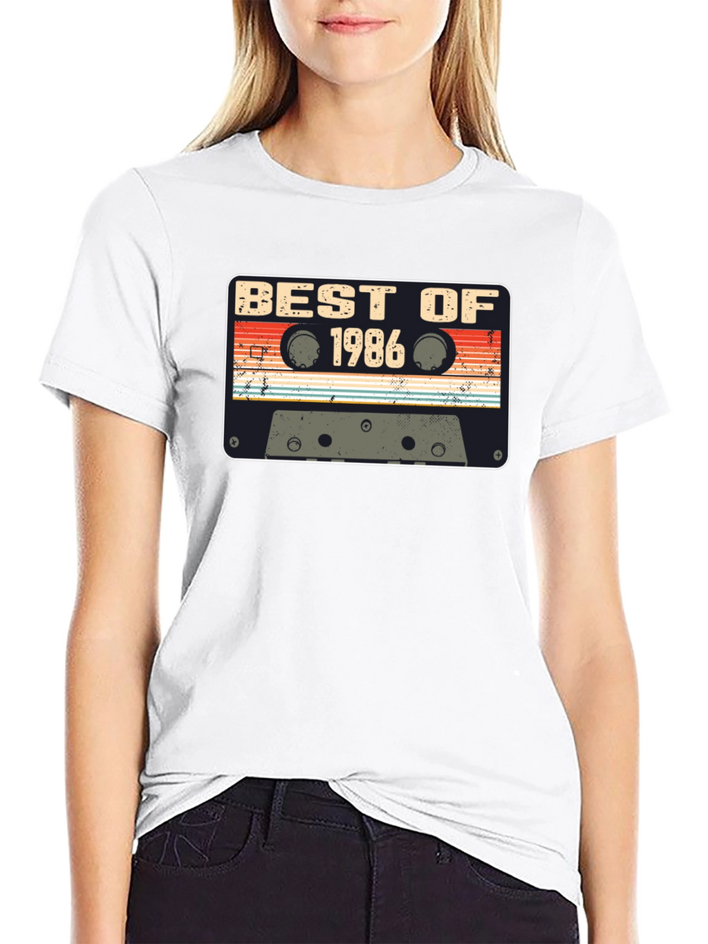 Best of 1986 Cassette Tape Graphic T-Shirt