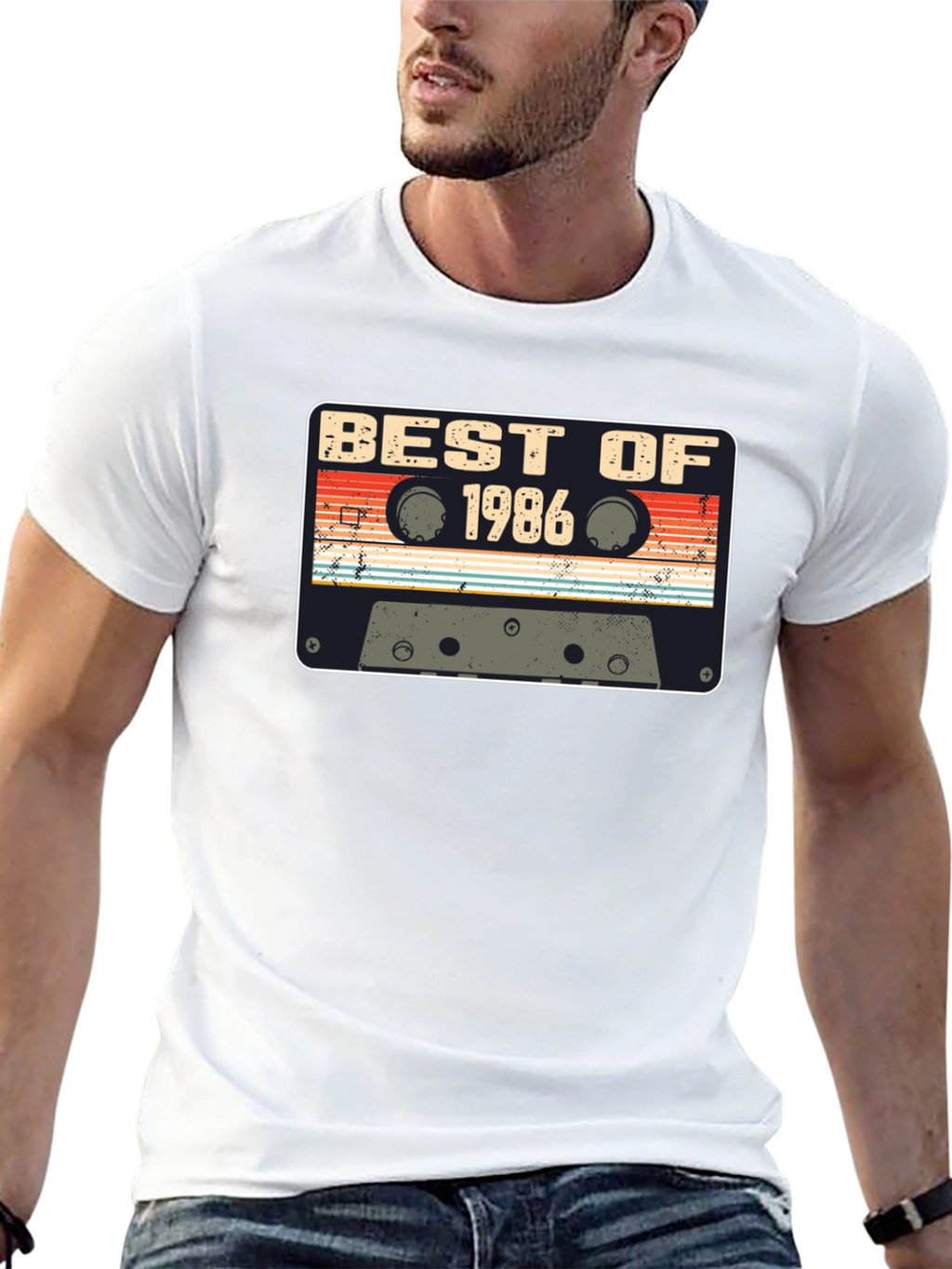 Best of 1986 Cassette Tape Graphic T-Shirt