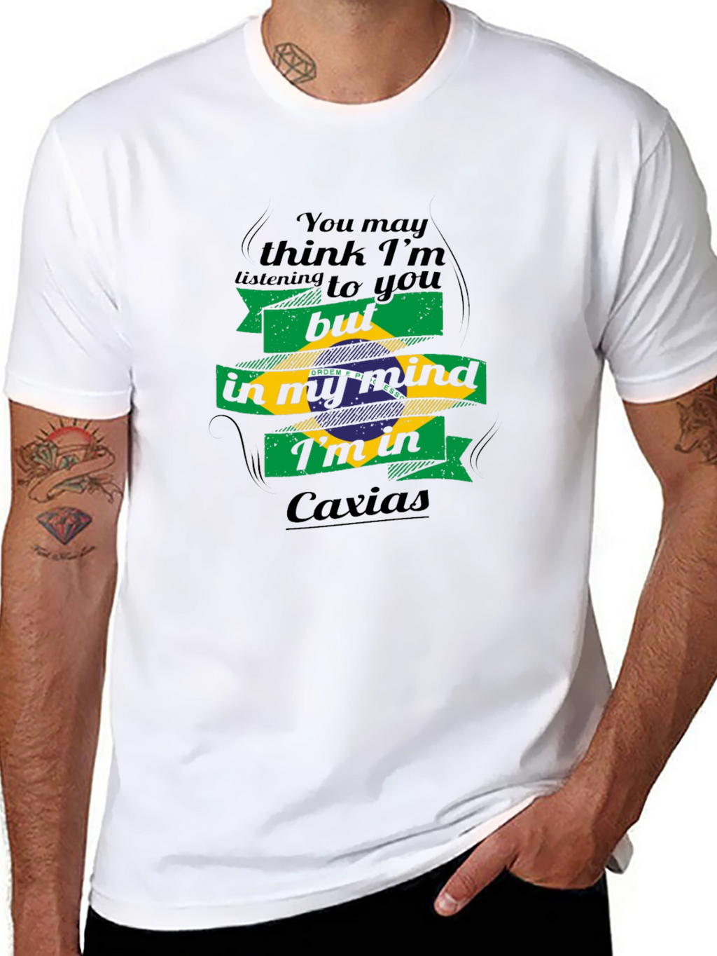 Brazil Mind T-Shirt - Caxias Dream Tee