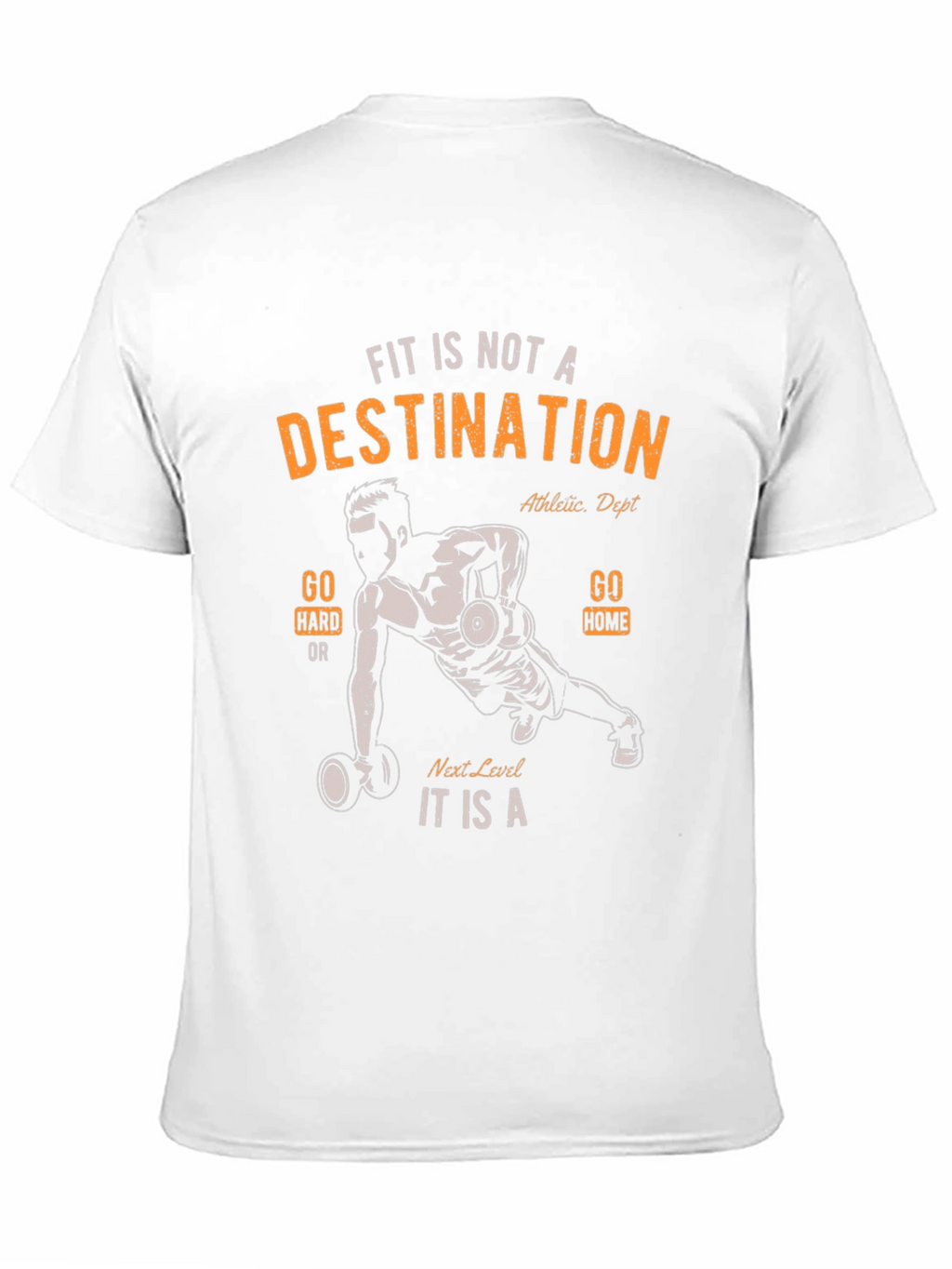 Fit is Not a Destination Graphic T-Shirt