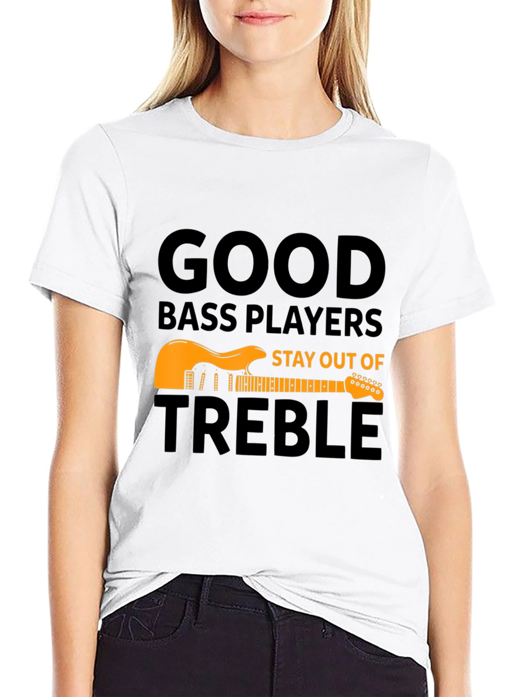 Good Bass Players T-Shirt - Stay Out of Treble