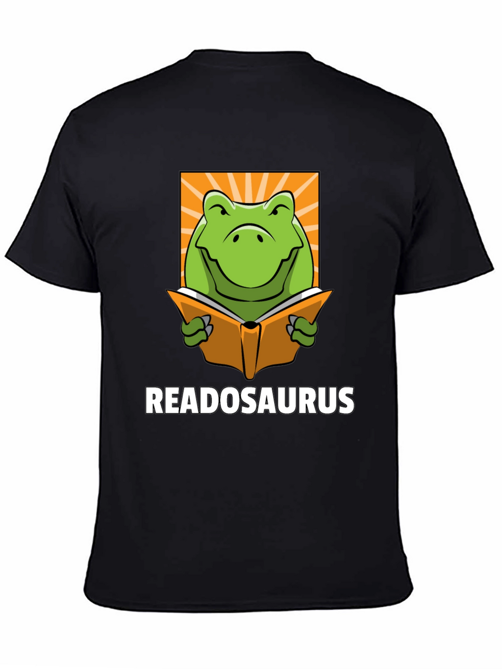 Readosaurus Graphic T-Shirt - Book Loving Dinosaur Tee