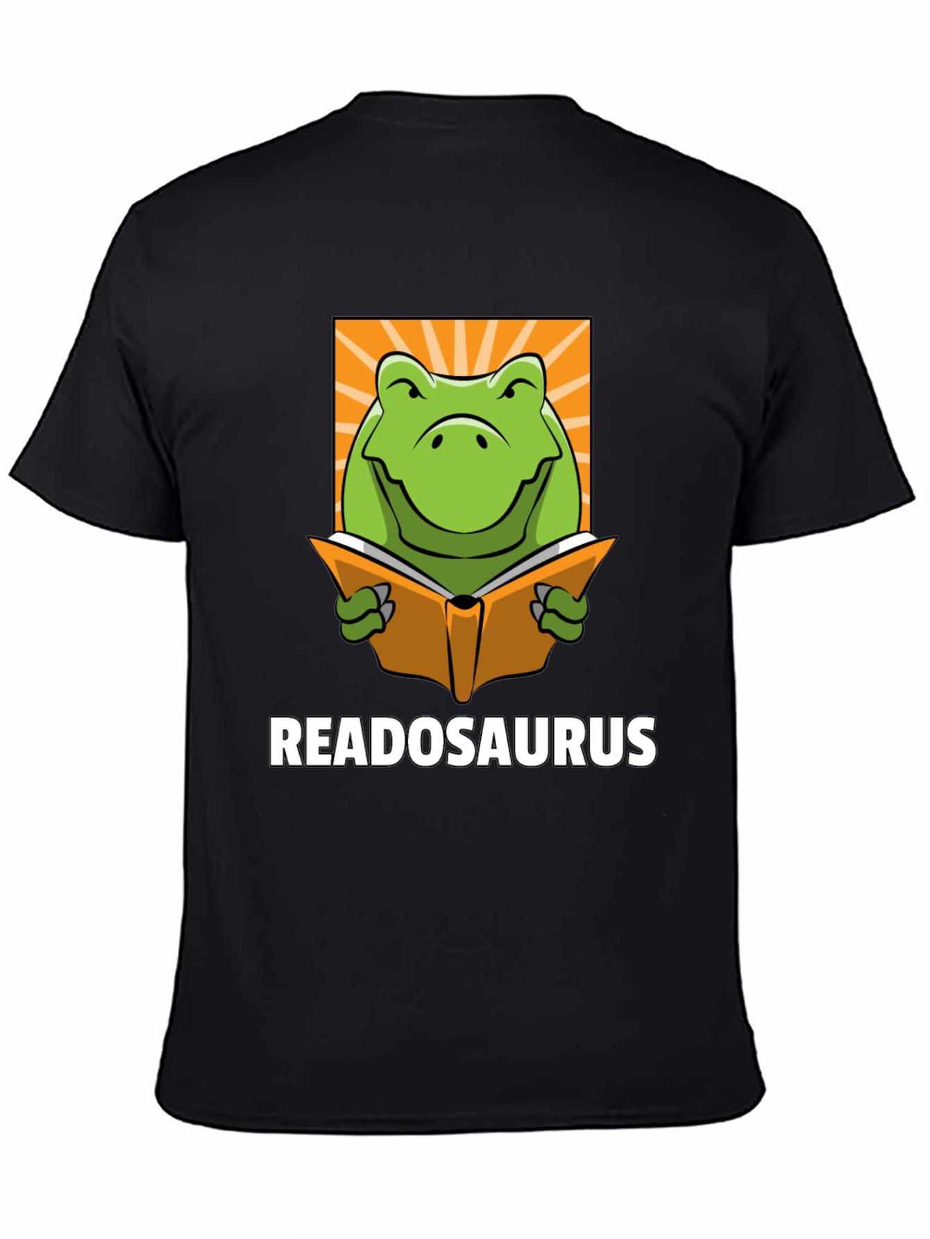 Readosaurus Graphic T-Shirt - Book Loving Dinosaur Tee