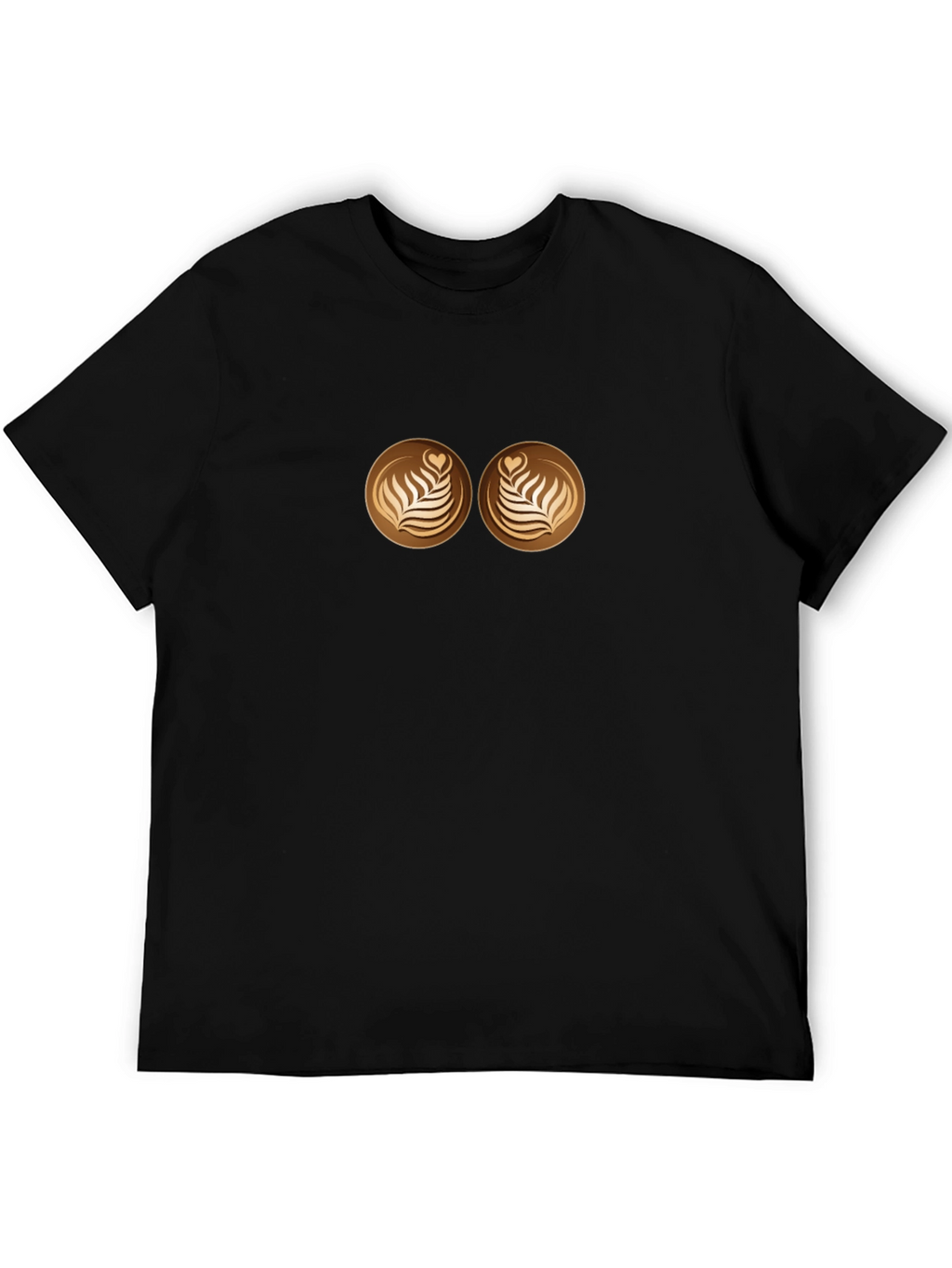 Latte Art Graphic T-Shirt