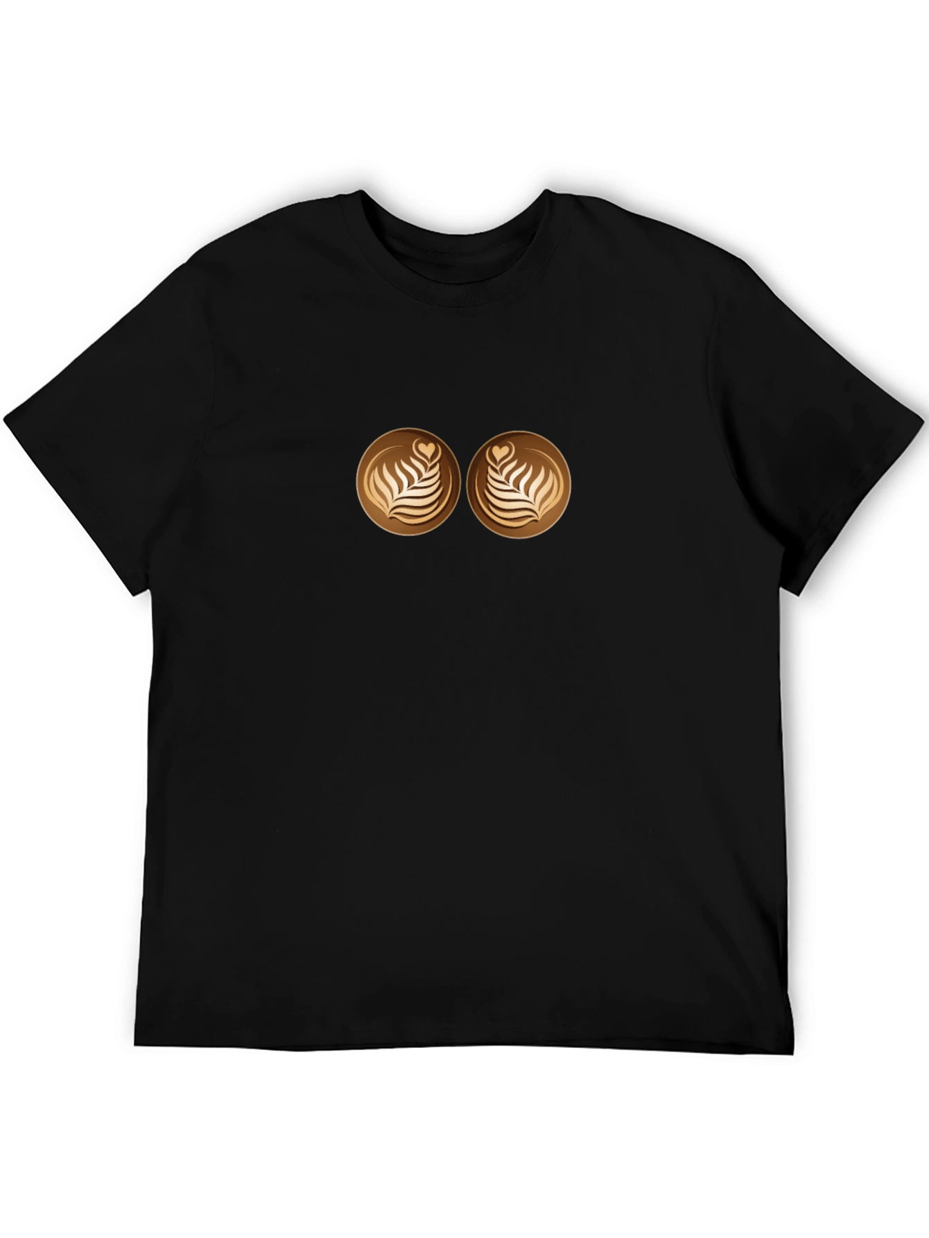Latte Art Graphic T-Shirt