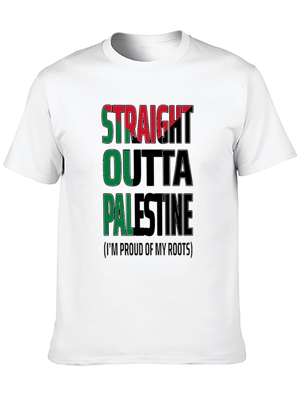 Straight Outta Palestine Pride T-Shirt
