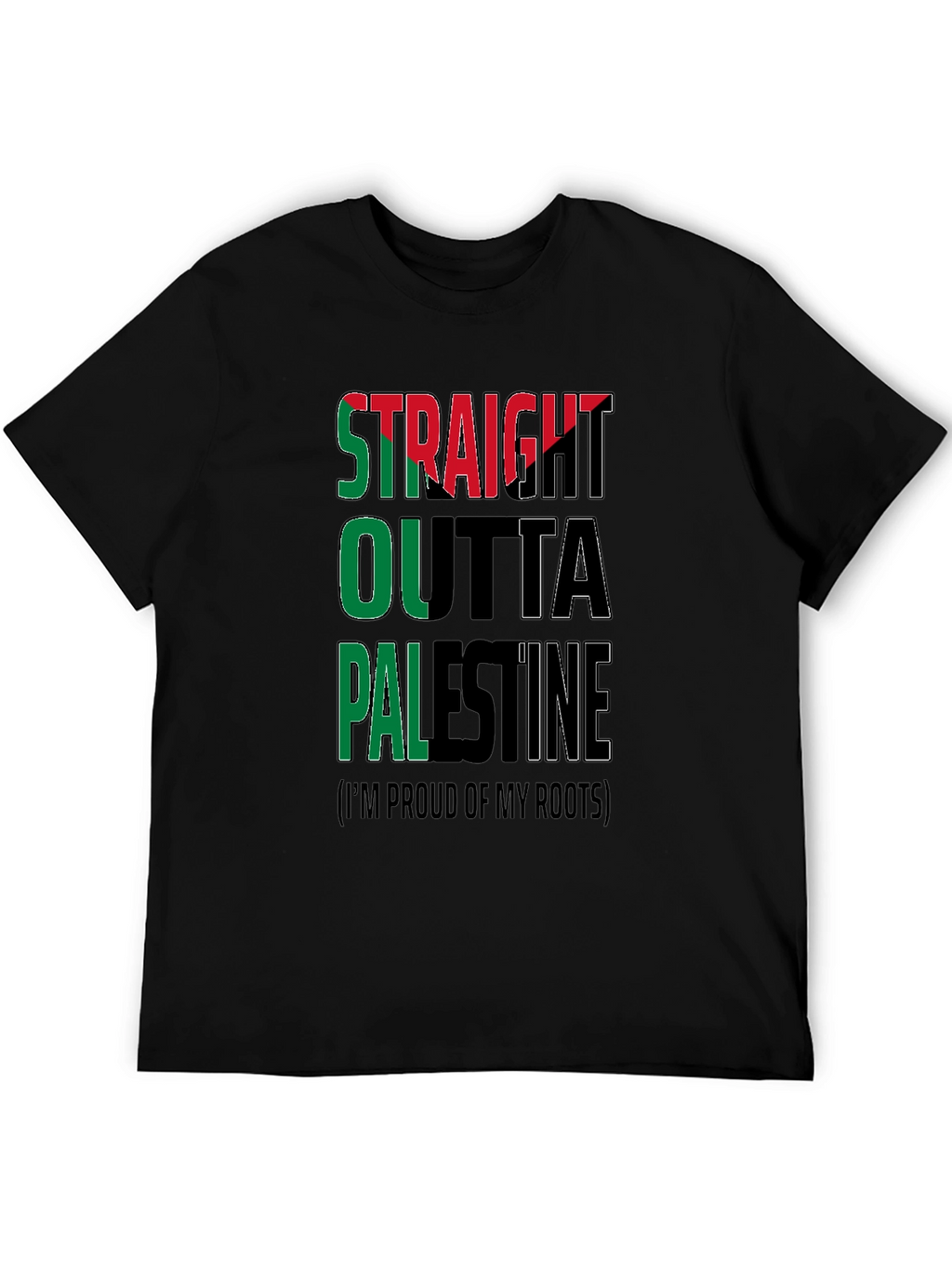 Straight Outta Palestine Pride T-Shirt