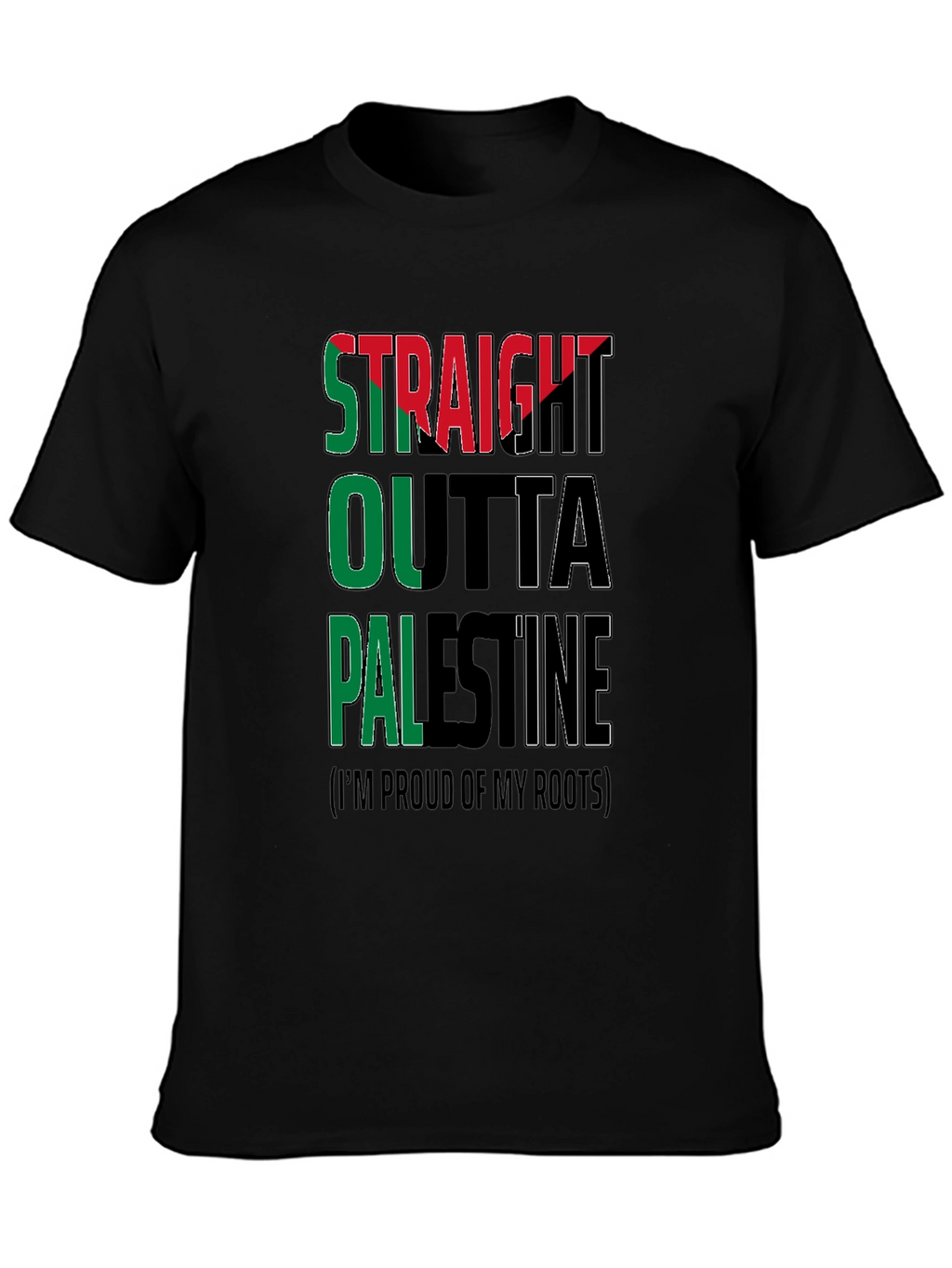 Straight Outta Palestine Pride T-Shirt