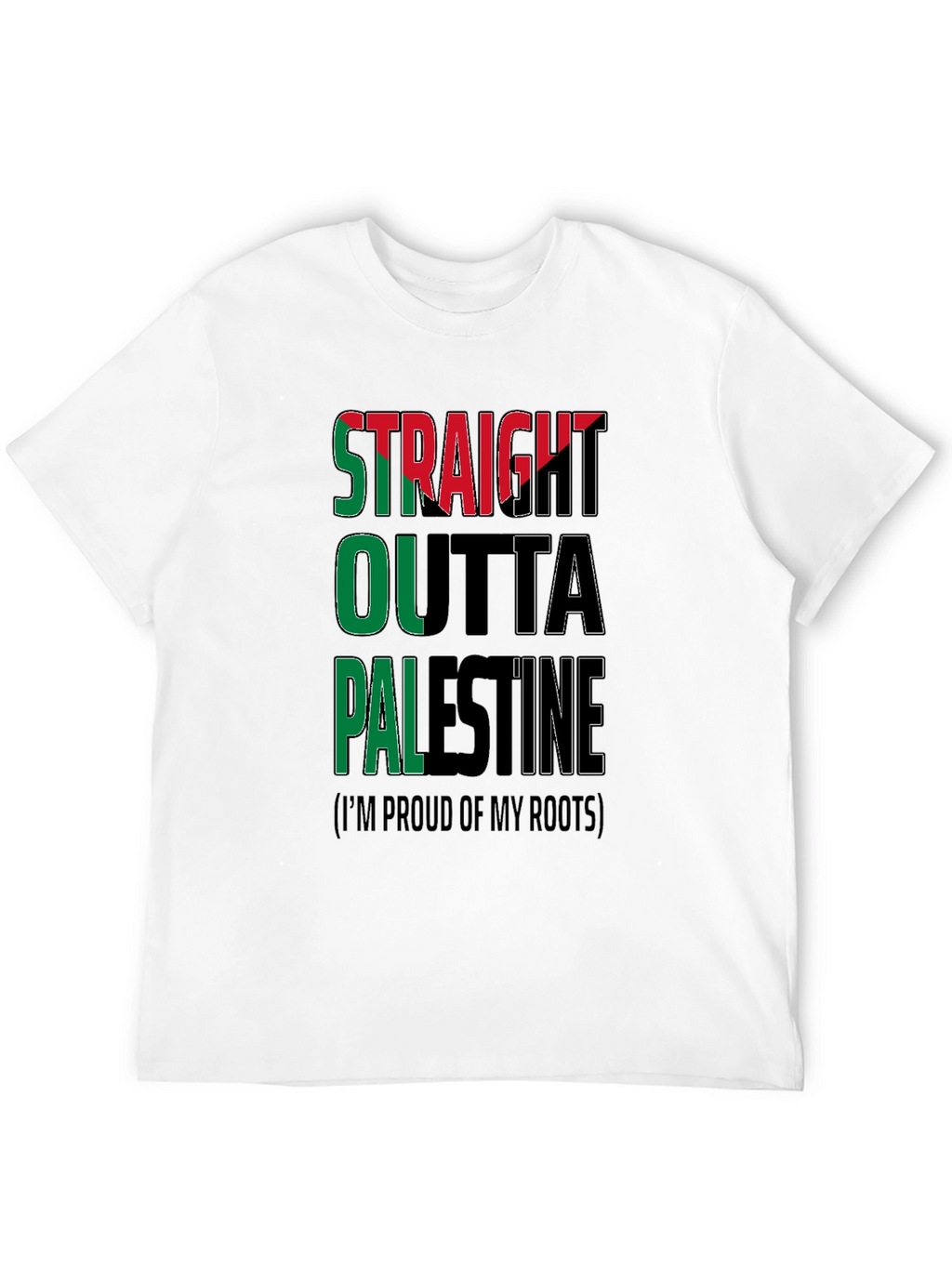 Straight Outta Palestine Pride T-Shirt