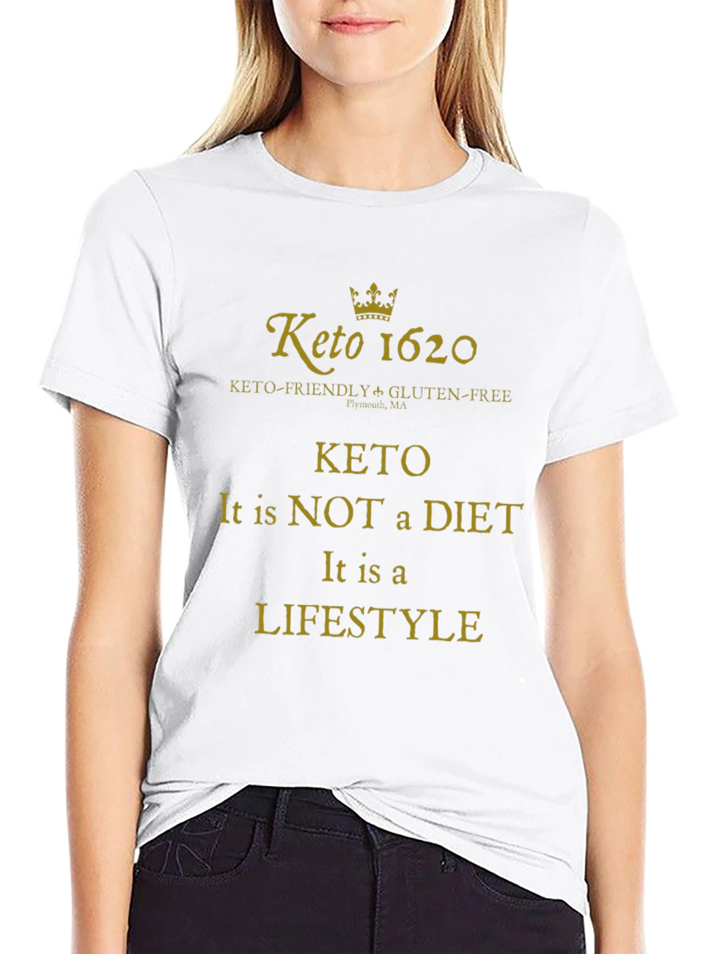 Keto 1620 Lifestyle T-Shirt - Keto-Friendly & Gluten-Free