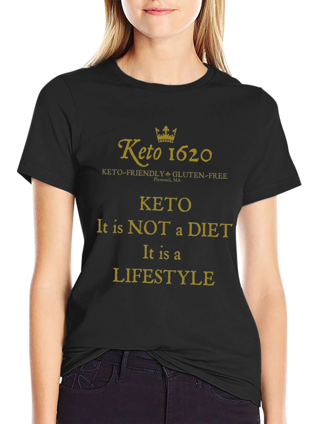 Keto 1620 Lifestyle T-Shirt - Keto-Friendly & Gluten-Free