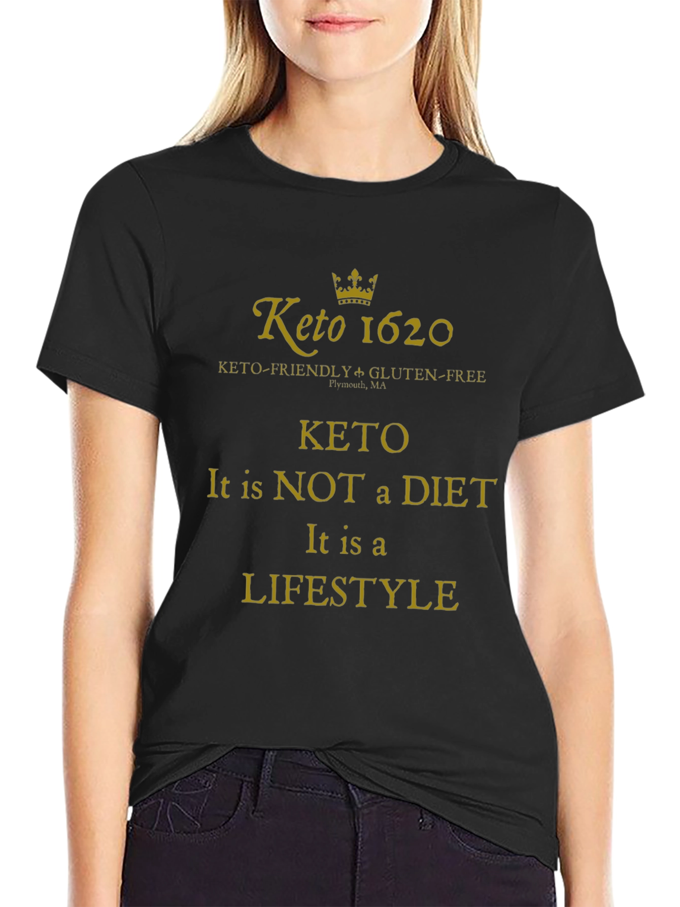 Keto 1620 Lifestyle T-Shirt - Keto-Friendly & Gluten-Free