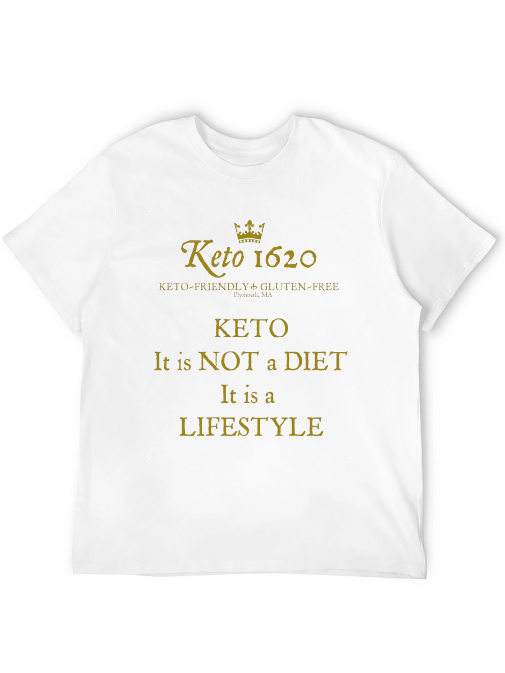 Keto 1620 Lifestyle T-Shirt - Keto-Friendly & Gluten-Free