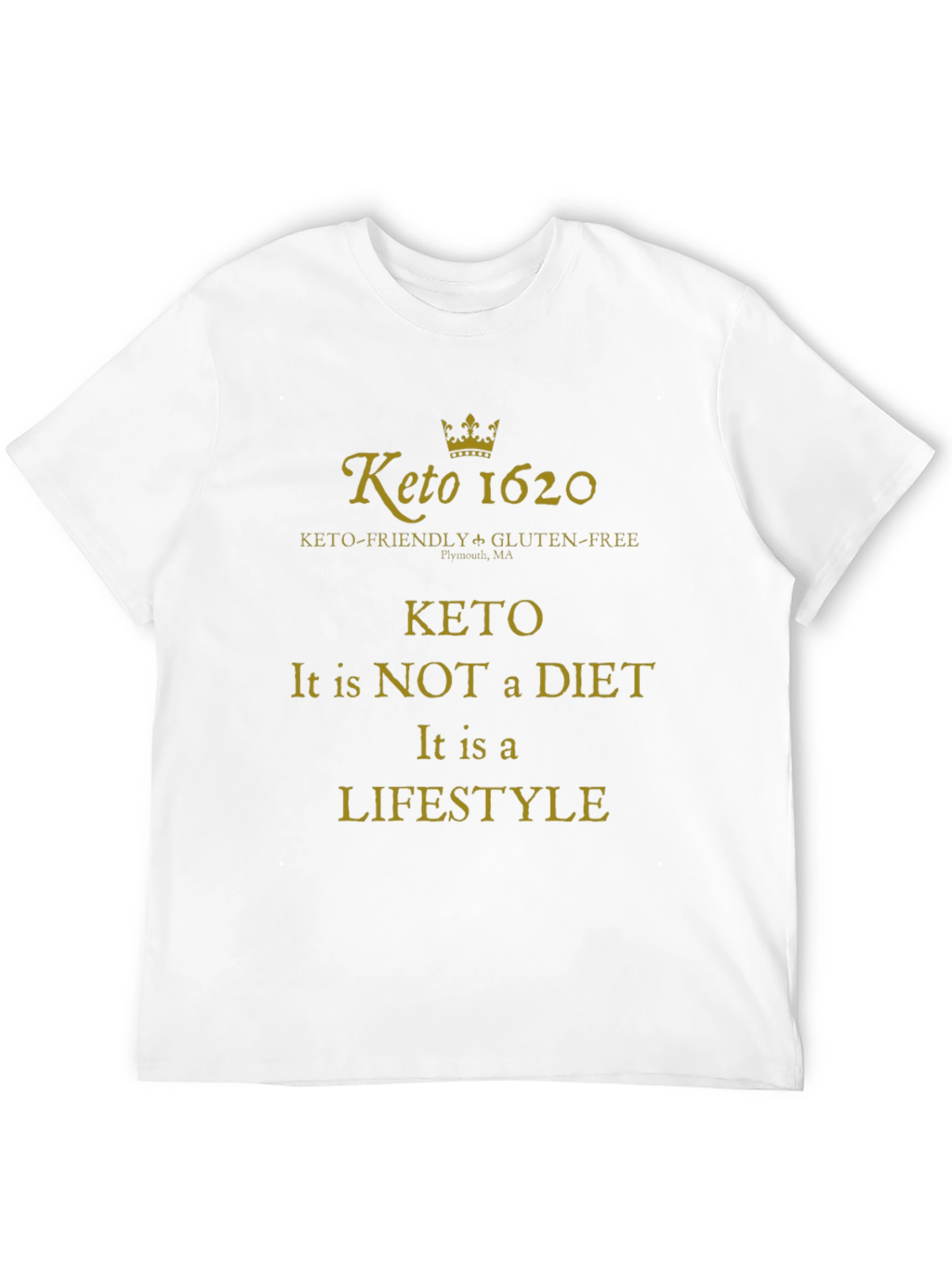 Keto 1620 Lifestyle T-Shirt - Keto-Friendly & Gluten-Free