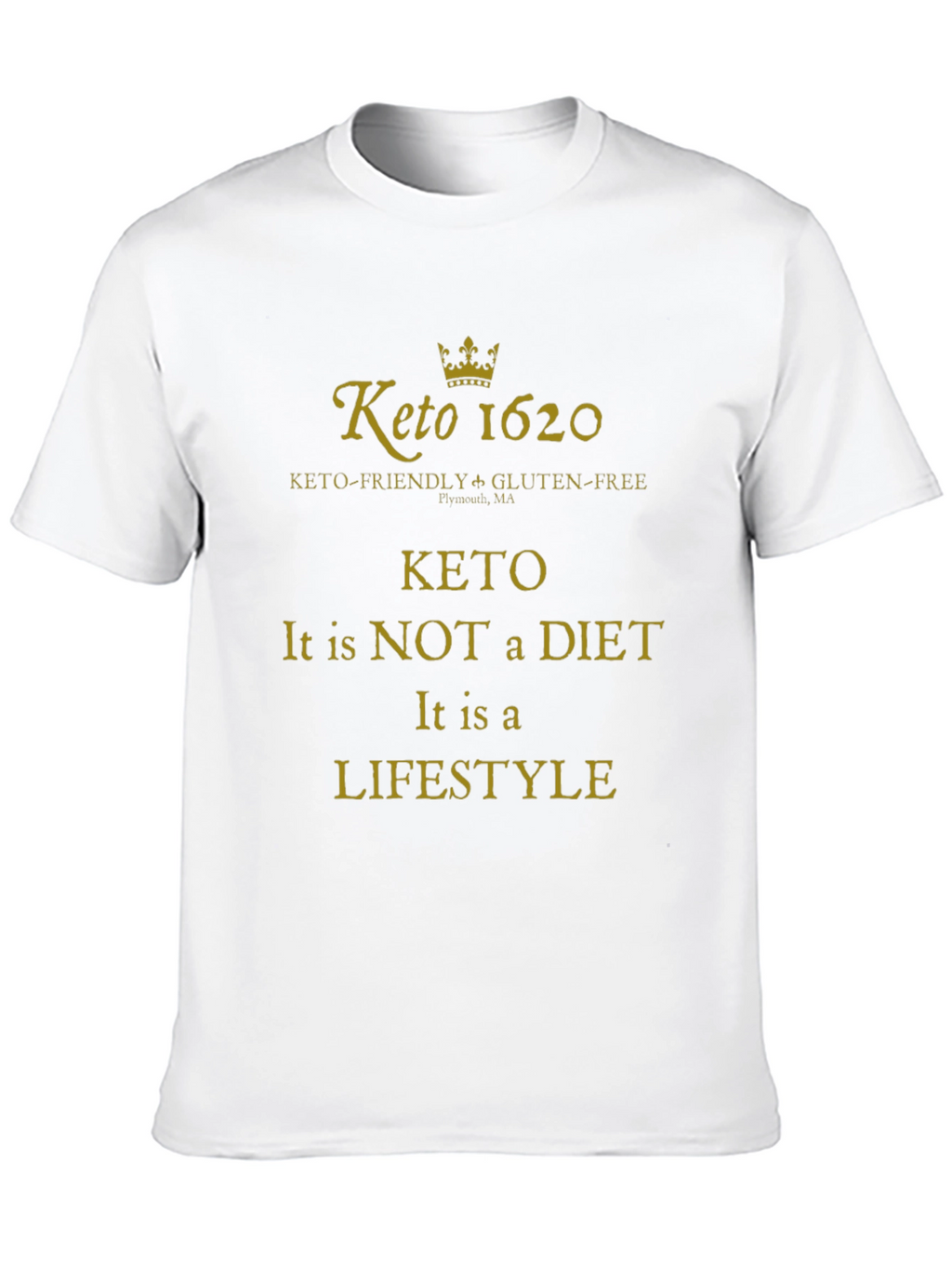 Keto 1620 Lifestyle T-Shirt - Keto-Friendly & Gluten-Free