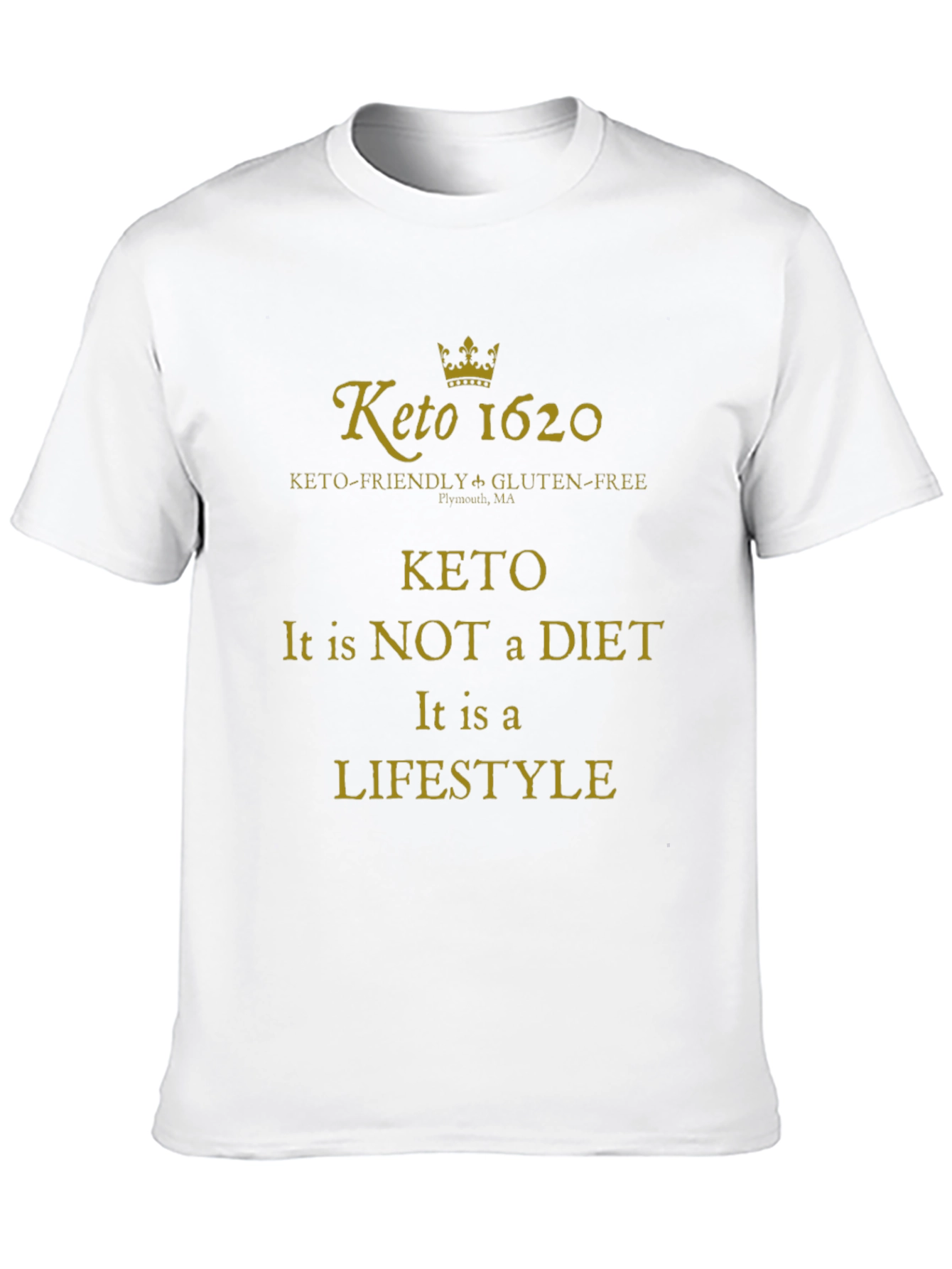 Keto 1620 Lifestyle T-Shirt - Keto-Friendly & Gluten-Free