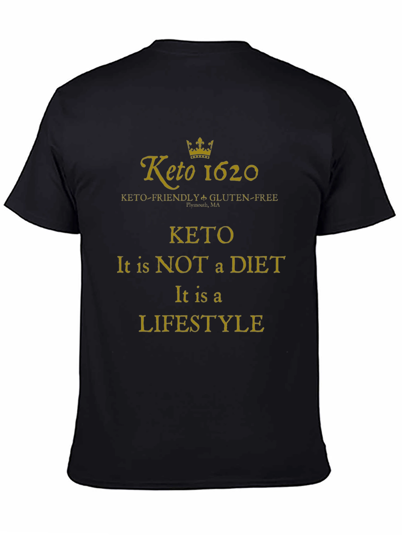 Keto 1620 Lifestyle T-Shirt - Keto-Friendly & Gluten-Free