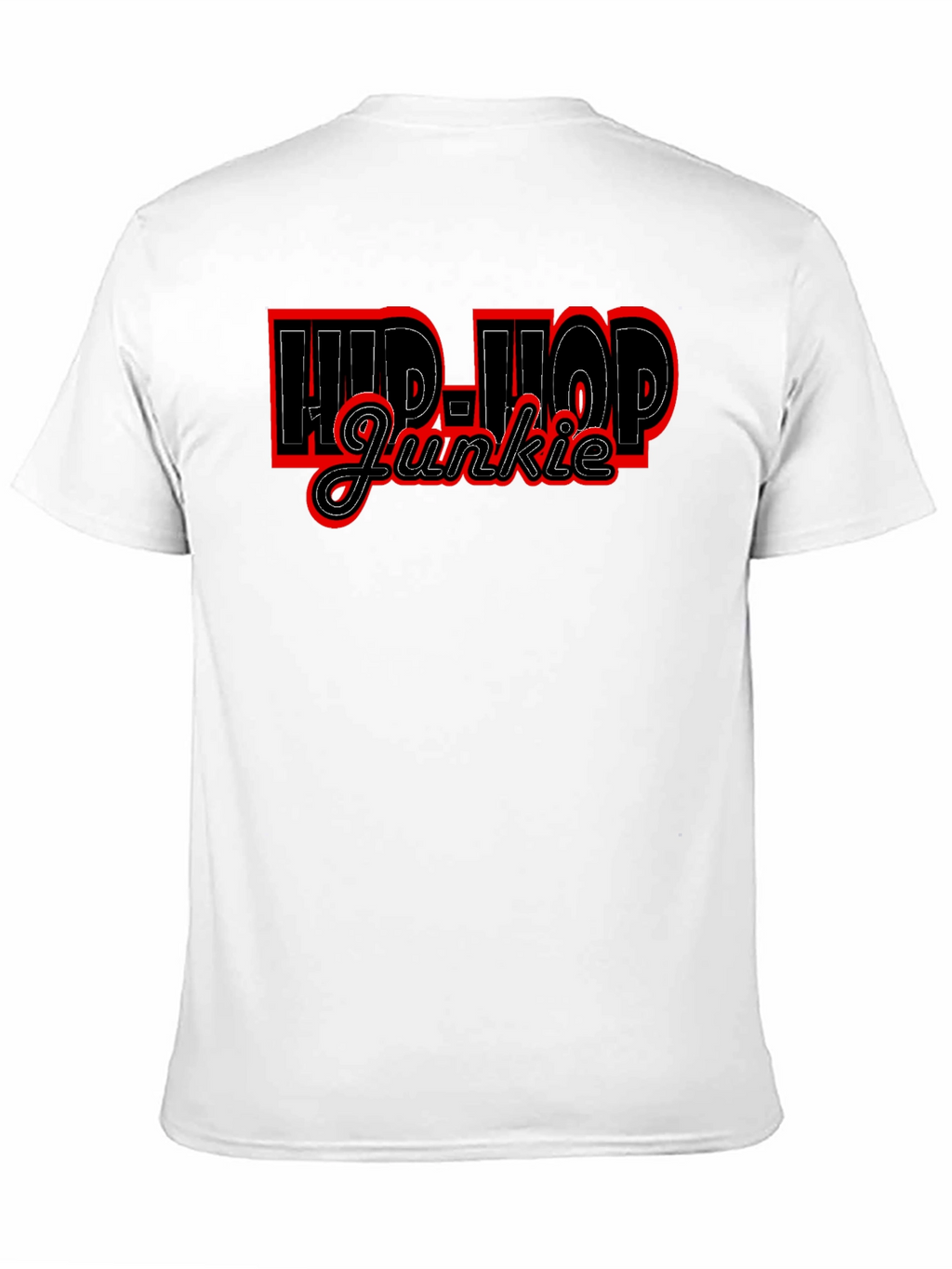 Hip-Hop Junkie Black T-Shirt