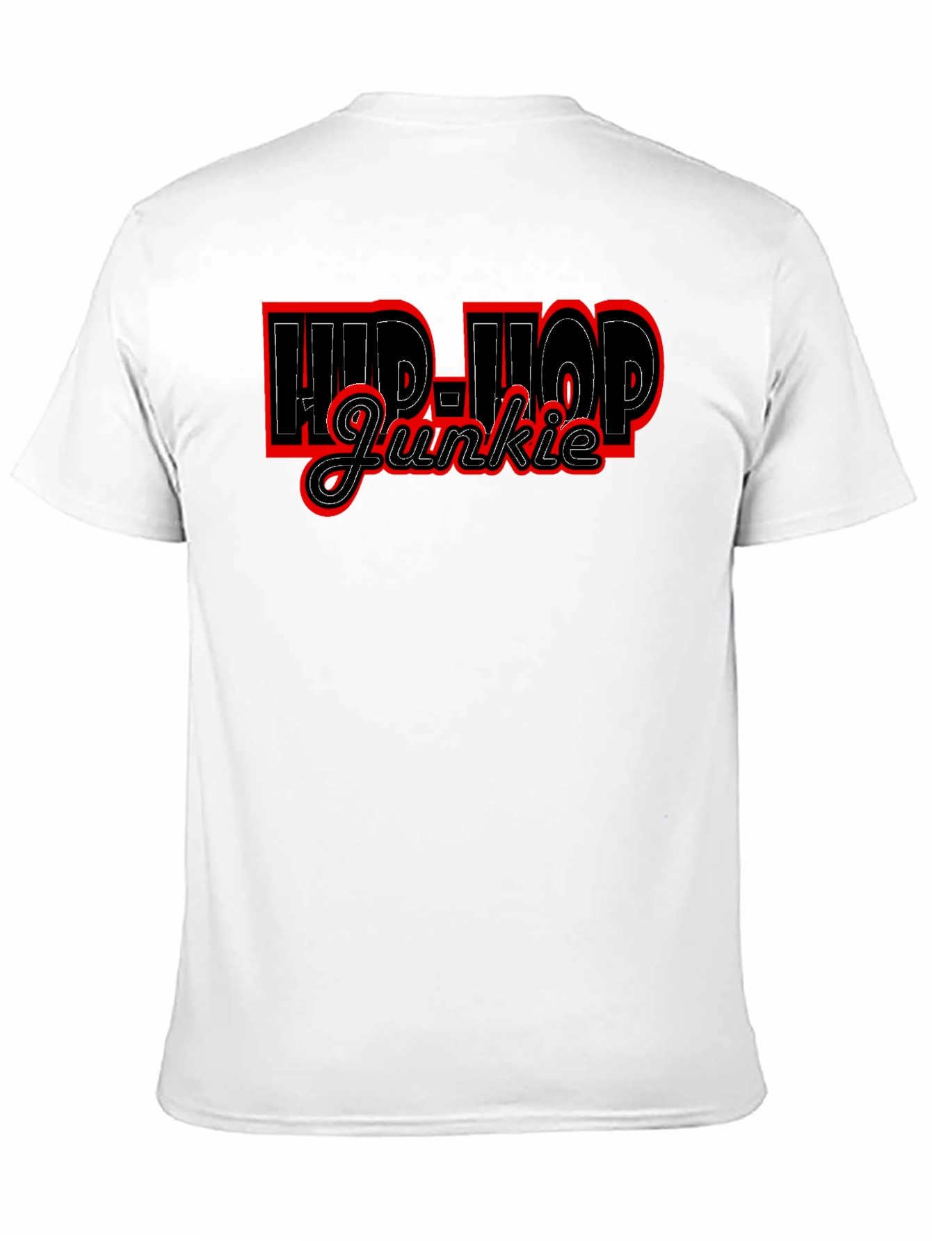 Hip-Hop Junkie Black T-Shirt