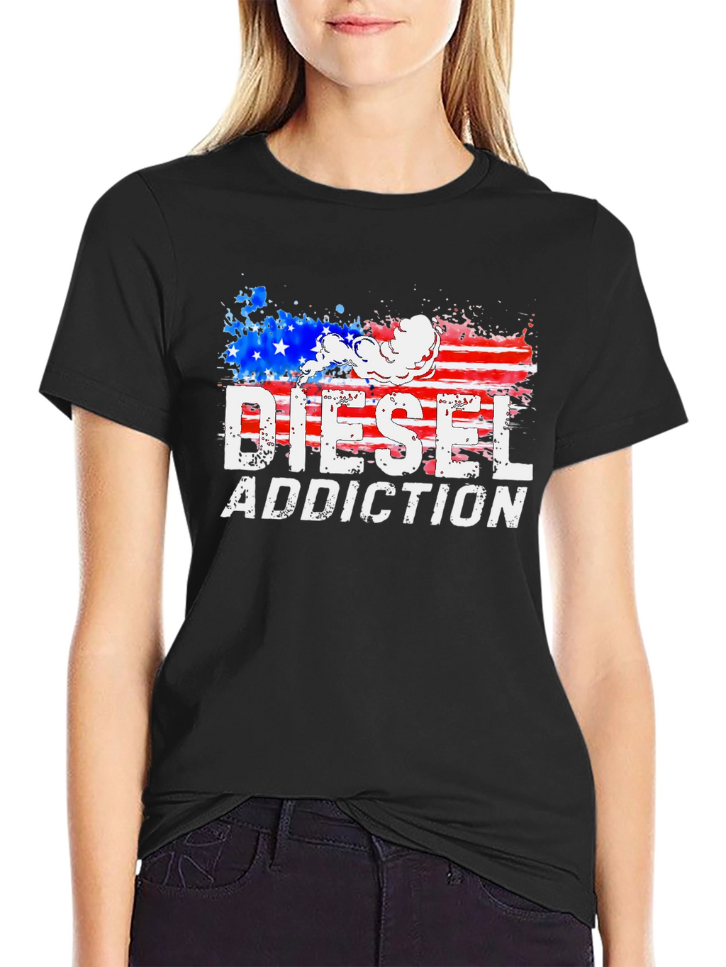 Diesel Addiction Patriotic Graphic Tee