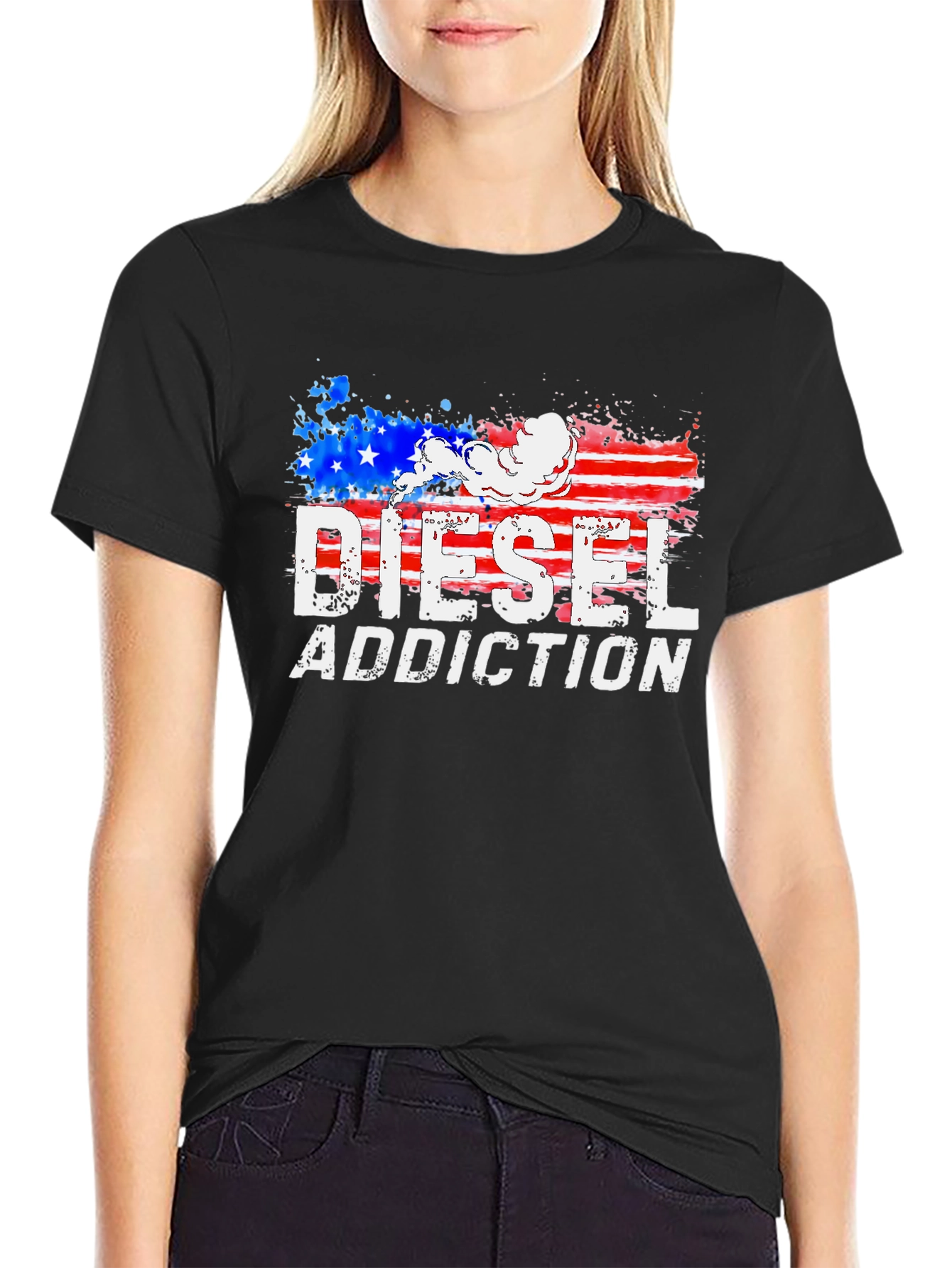 Diesel Addiction Patriotic Graphic Tee
