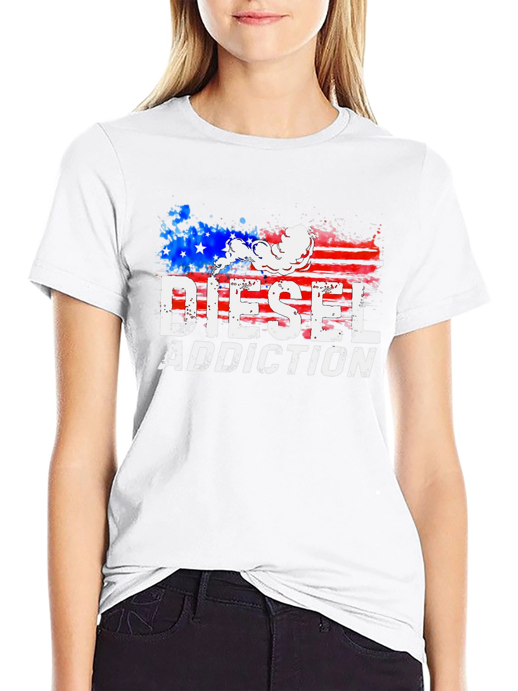 Diesel Addiction Patriotic Graphic Tee