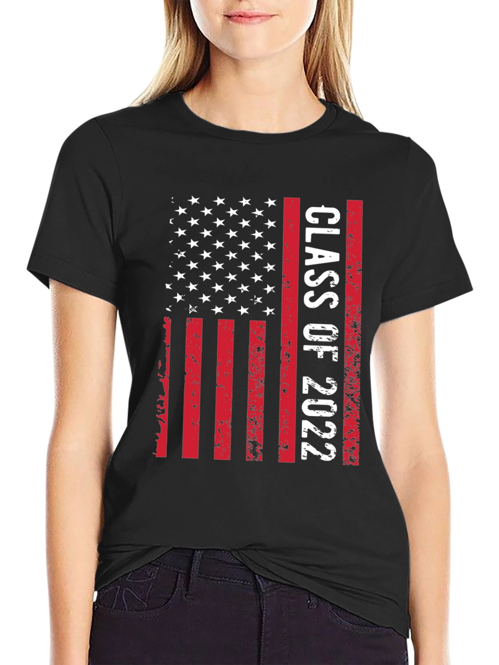 Class of 2022 American Flag T-Shirt