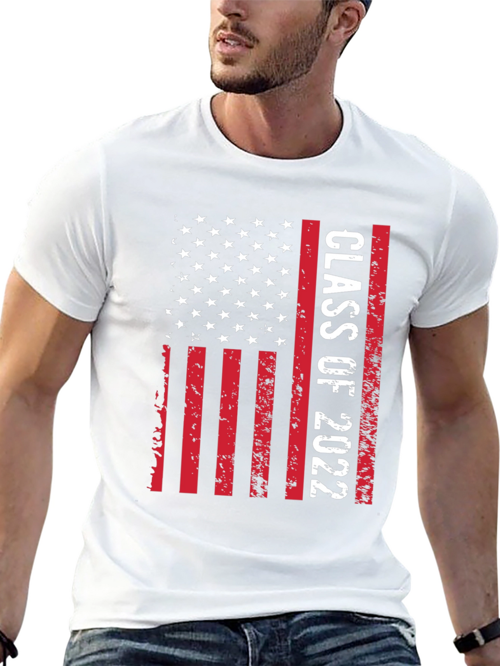 Class of 2022 American Flag T-Shirt