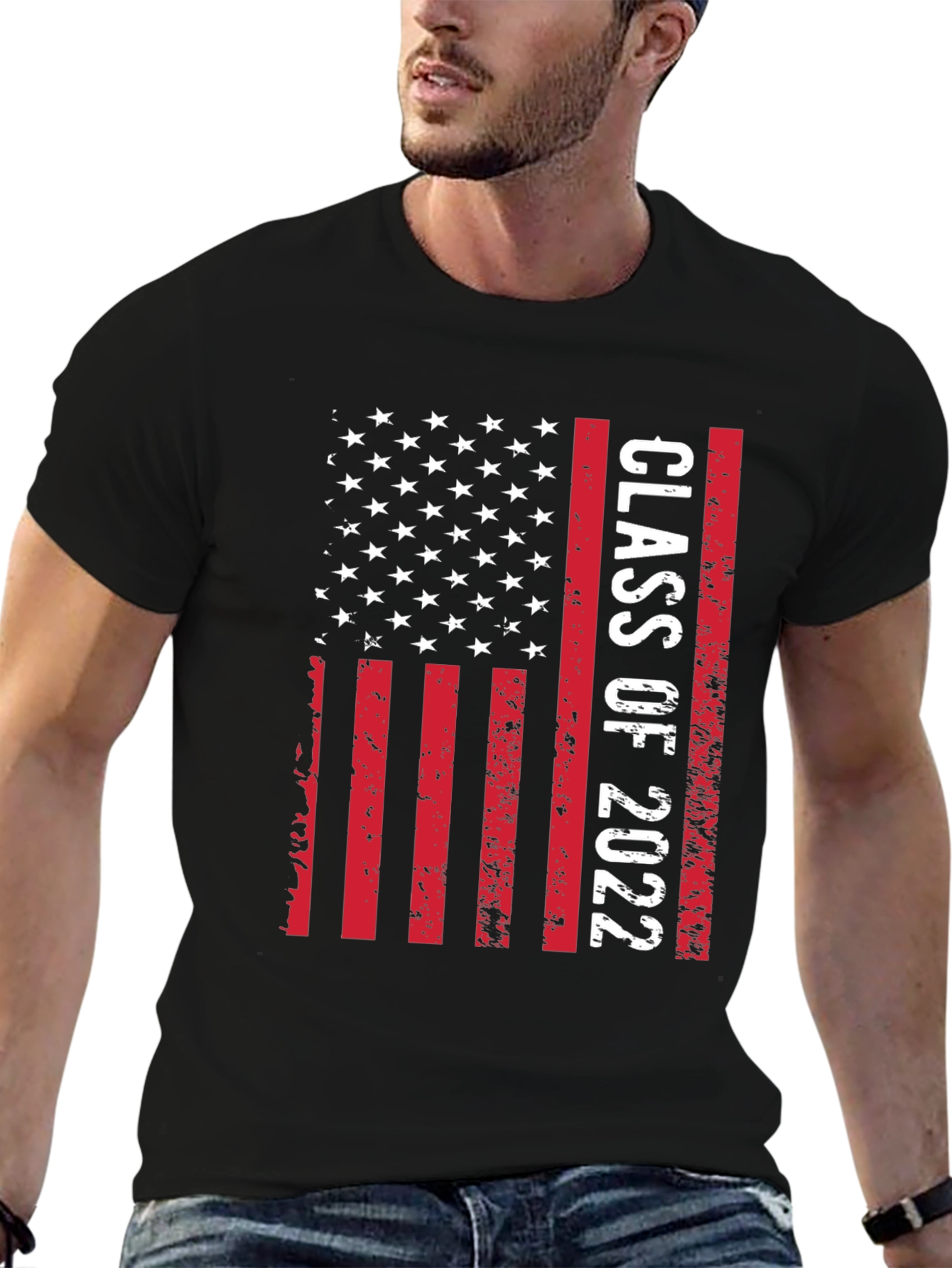 Class of 2022 American Flag T-Shirt