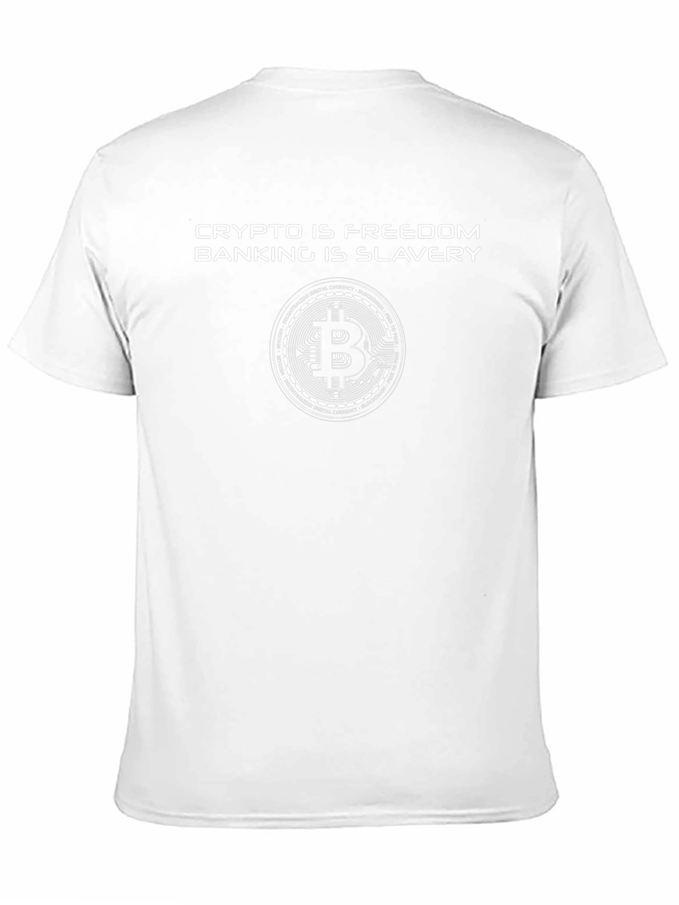 Crypto is Freedom Bitcoin Graphic Tee