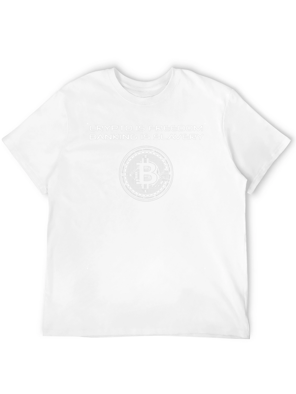 Crypto is Freedom Bitcoin Graphic Tee