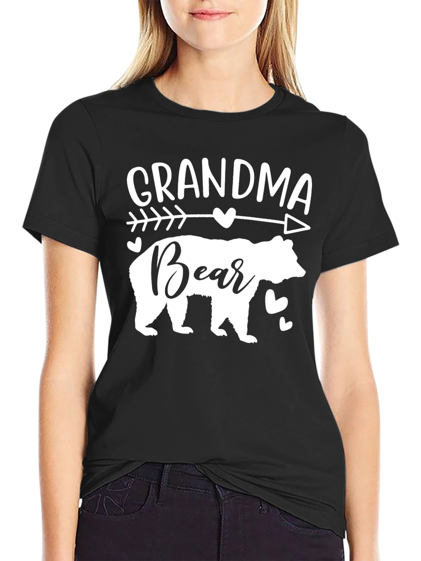 Grandma Bear Arrow Graphic Tee
