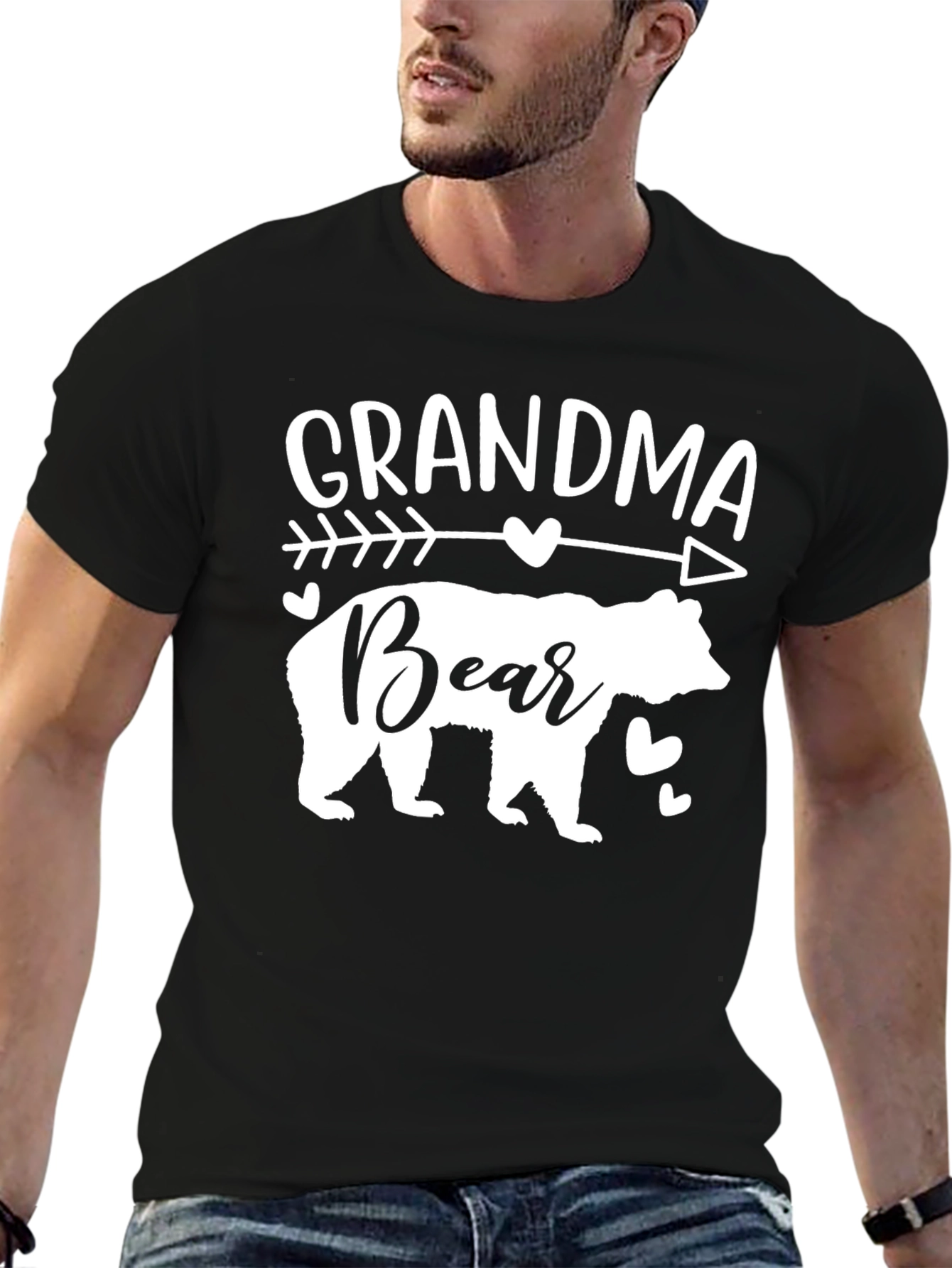 Grandma Bear Arrow Graphic Tee