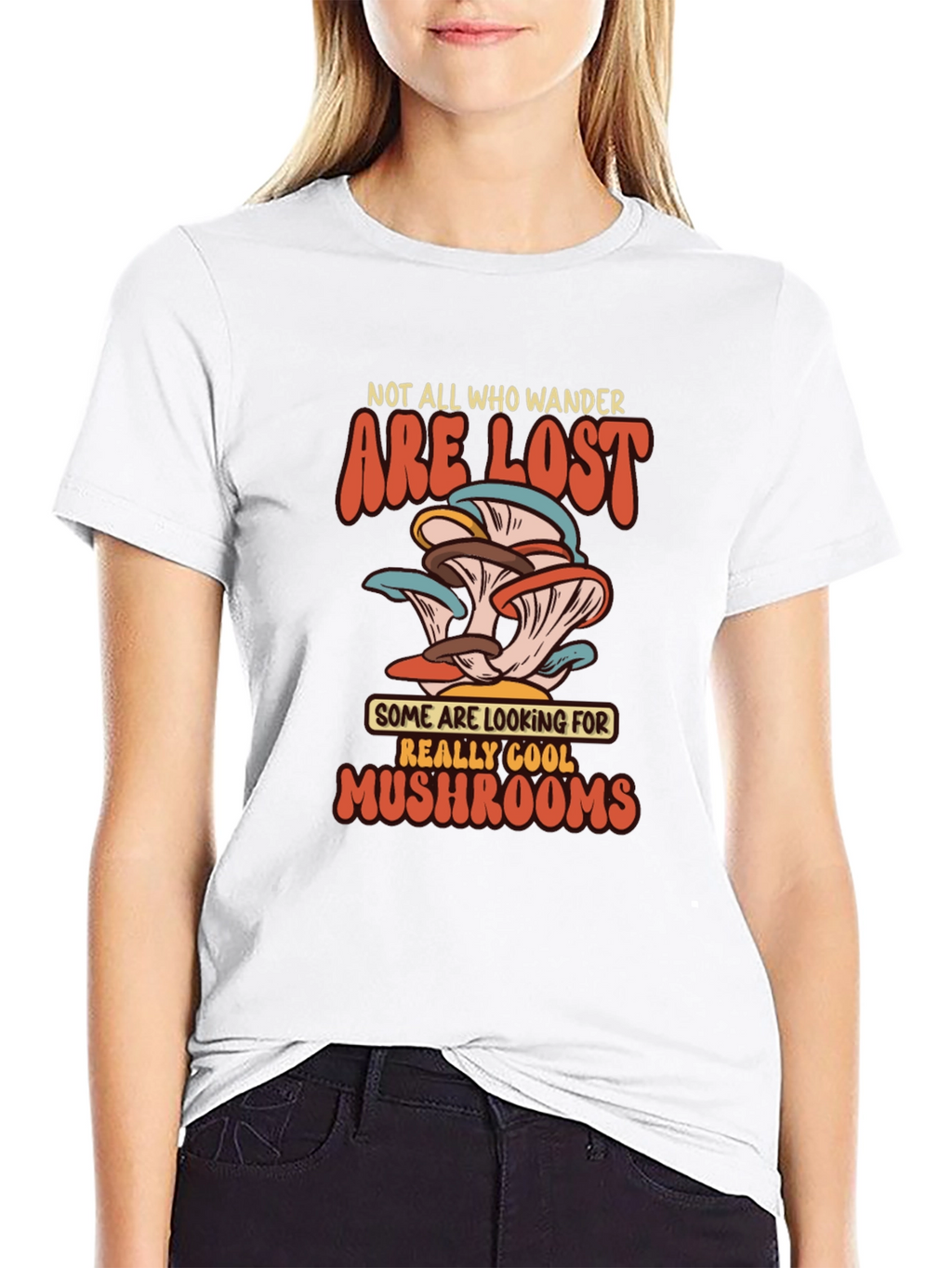 Mushroom Lover T-Shirt - Not All Who Wander