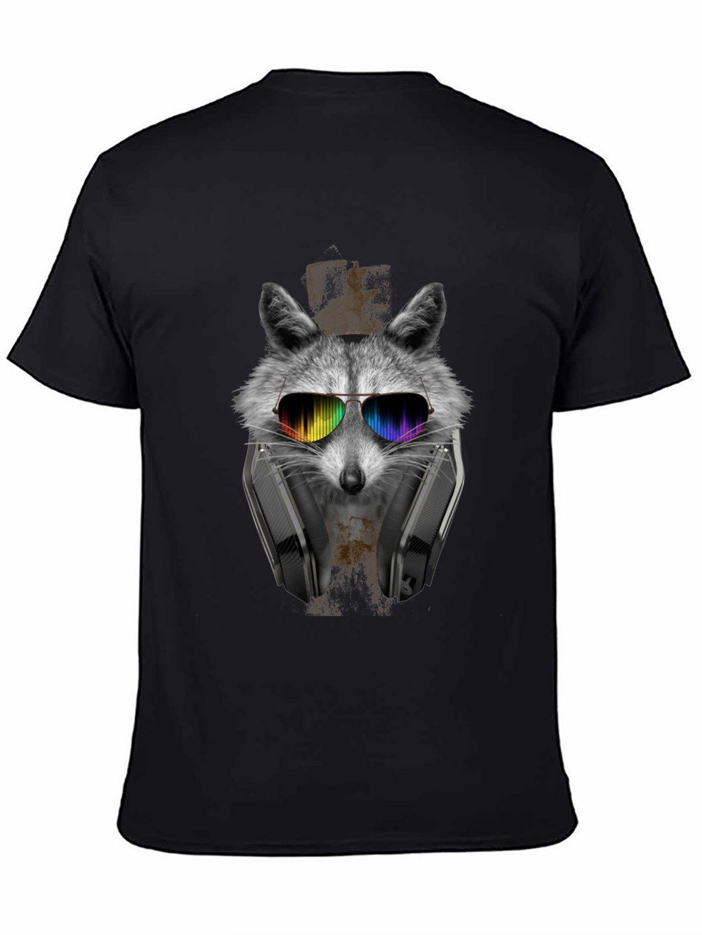 Cool Raccoon Graphic T-Shirt