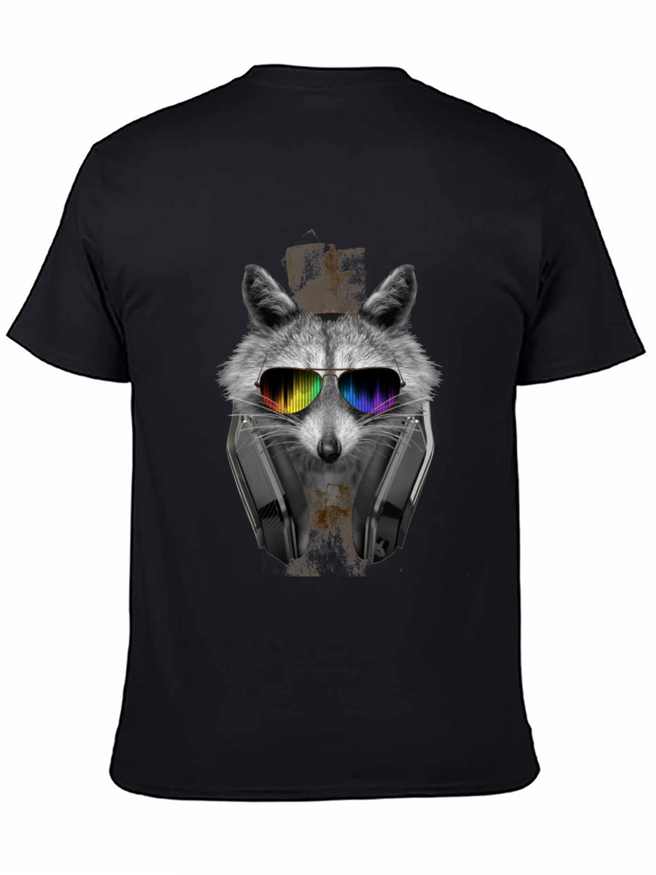 Cool Raccoon Graphic T-Shirt