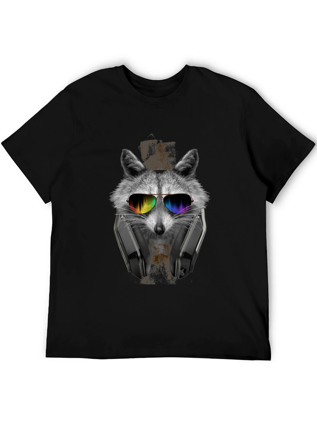 Cool Raccoon Graphic T-Shirt