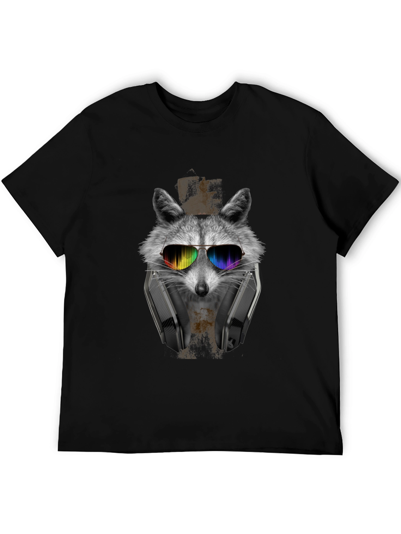 Cool Raccoon Graphic T-Shirt