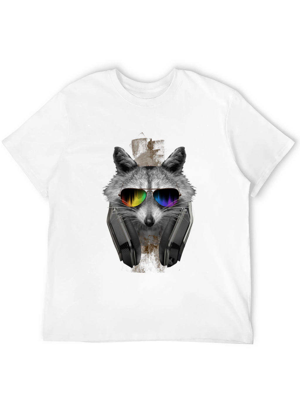 Cool Raccoon Graphic T-Shirt