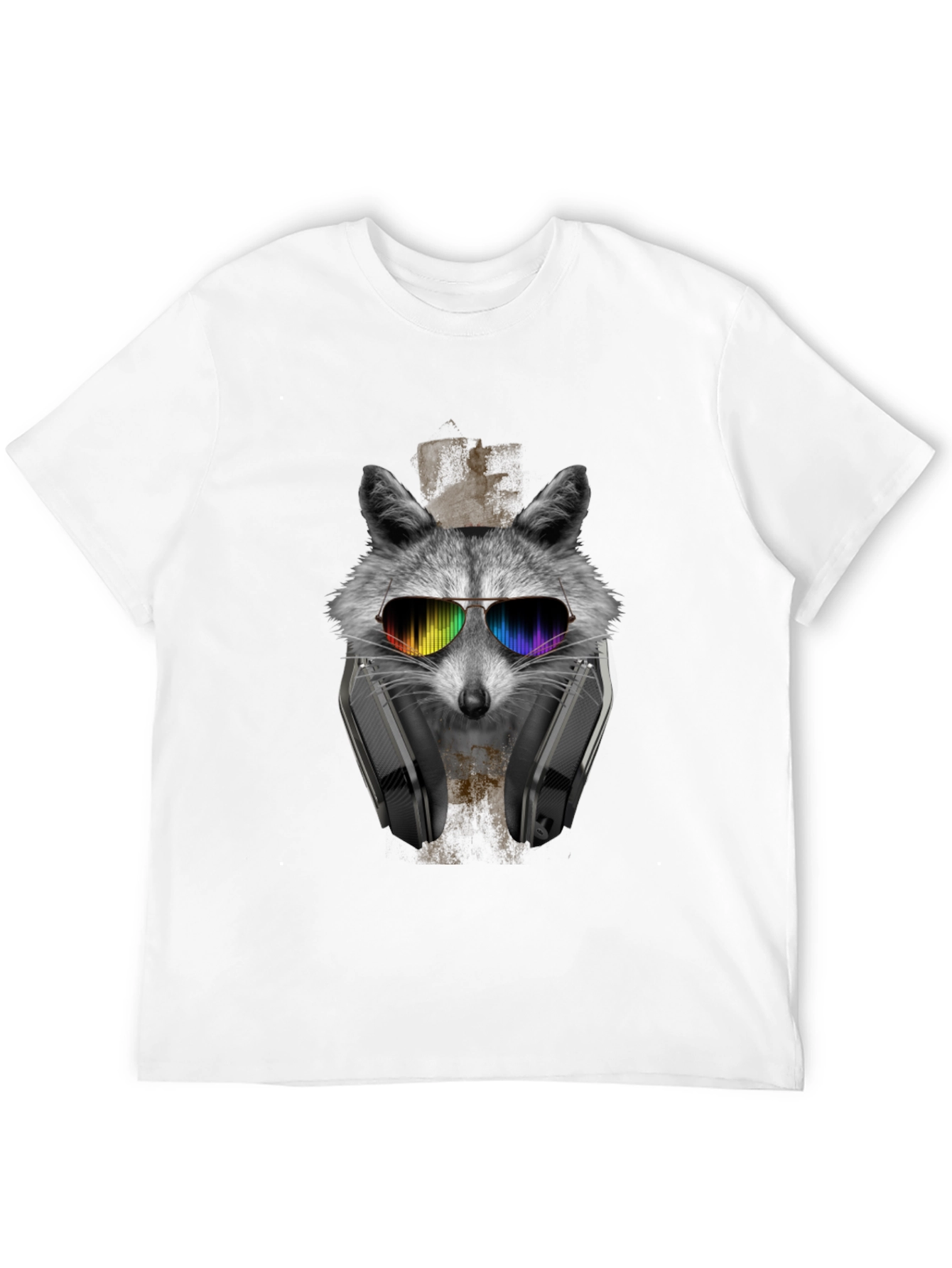Cool Raccoon Graphic T-Shirt