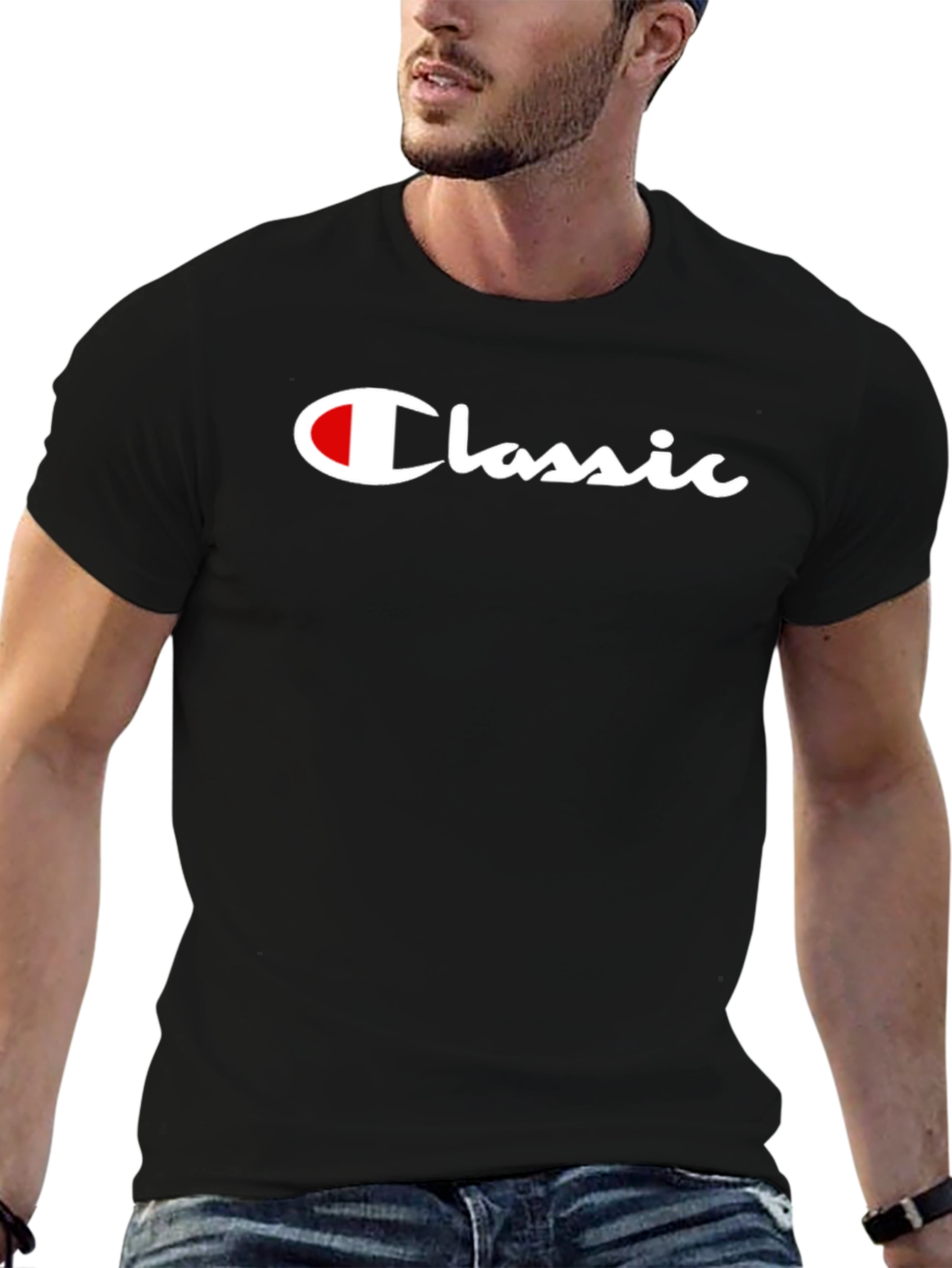 Classic Black Graphic Tee