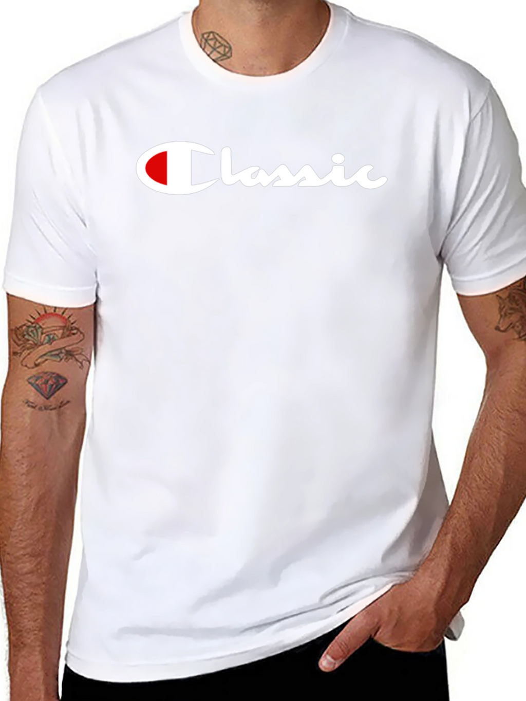 Classic Black Graphic Tee
