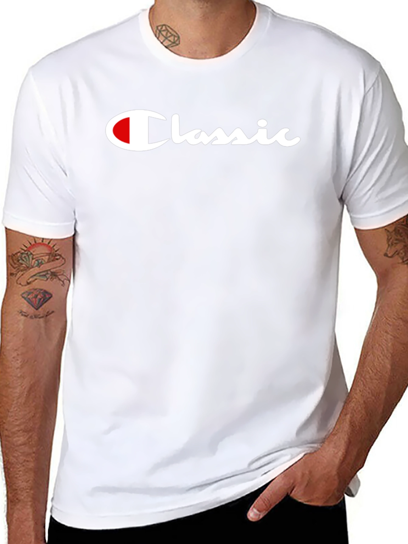 Classic Black Graphic Tee