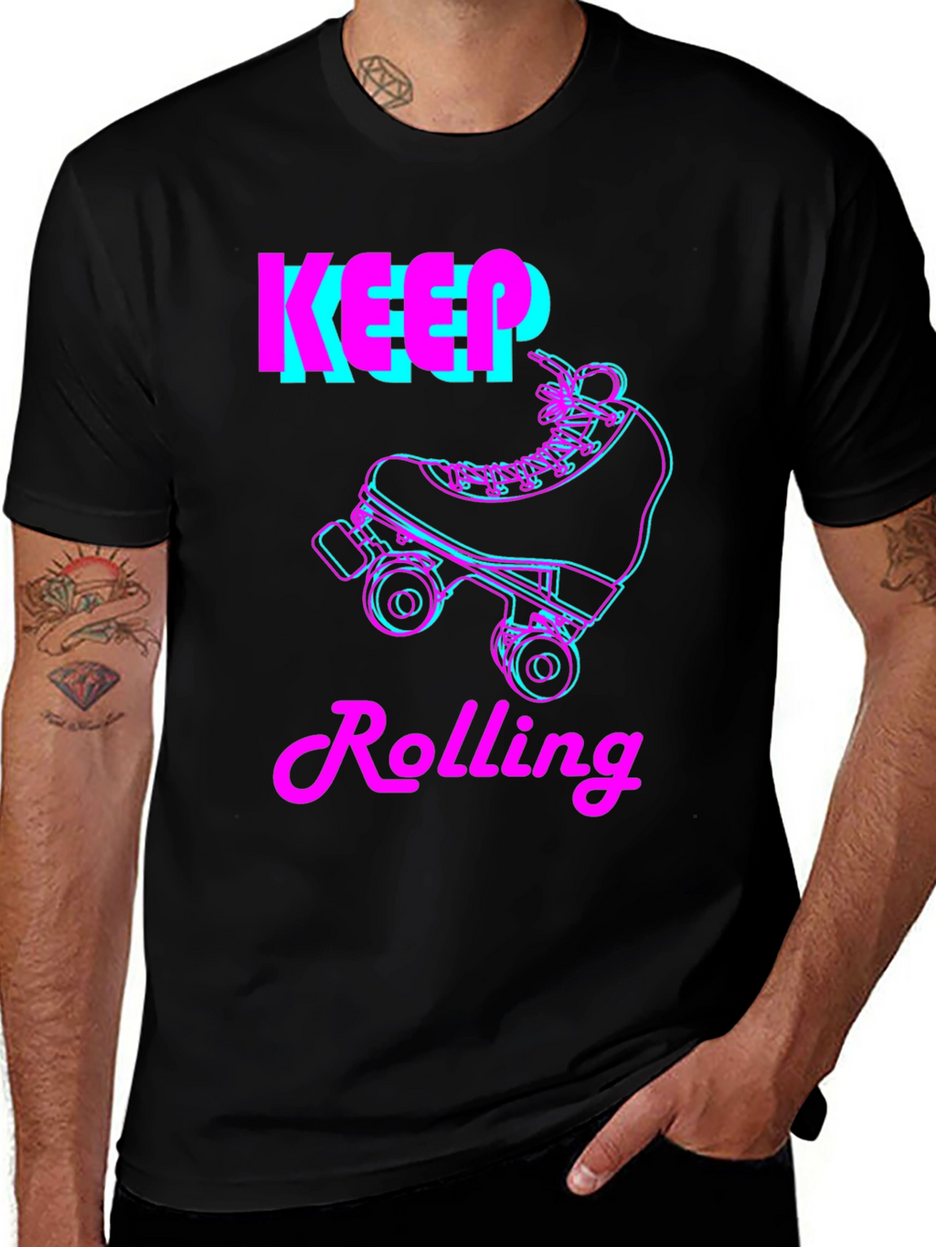 Keep Rolling Graphic Tee